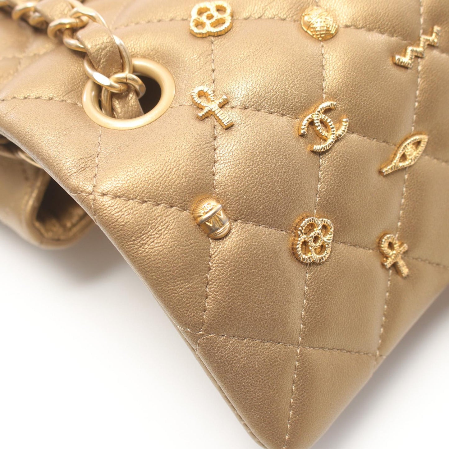 Chanel Mini Matelasse Leather Shoulder Bag