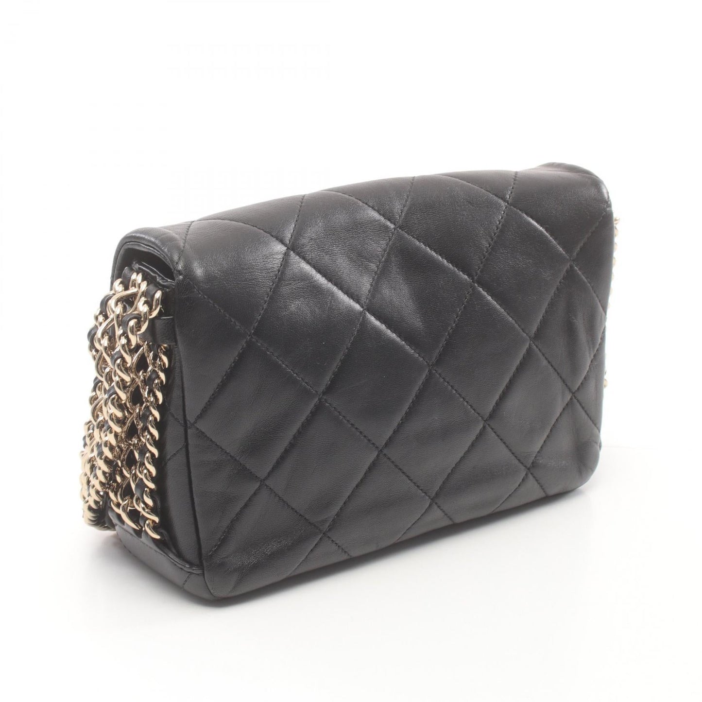 Chanel Matelasse Leather Shoulder Bag AS3100