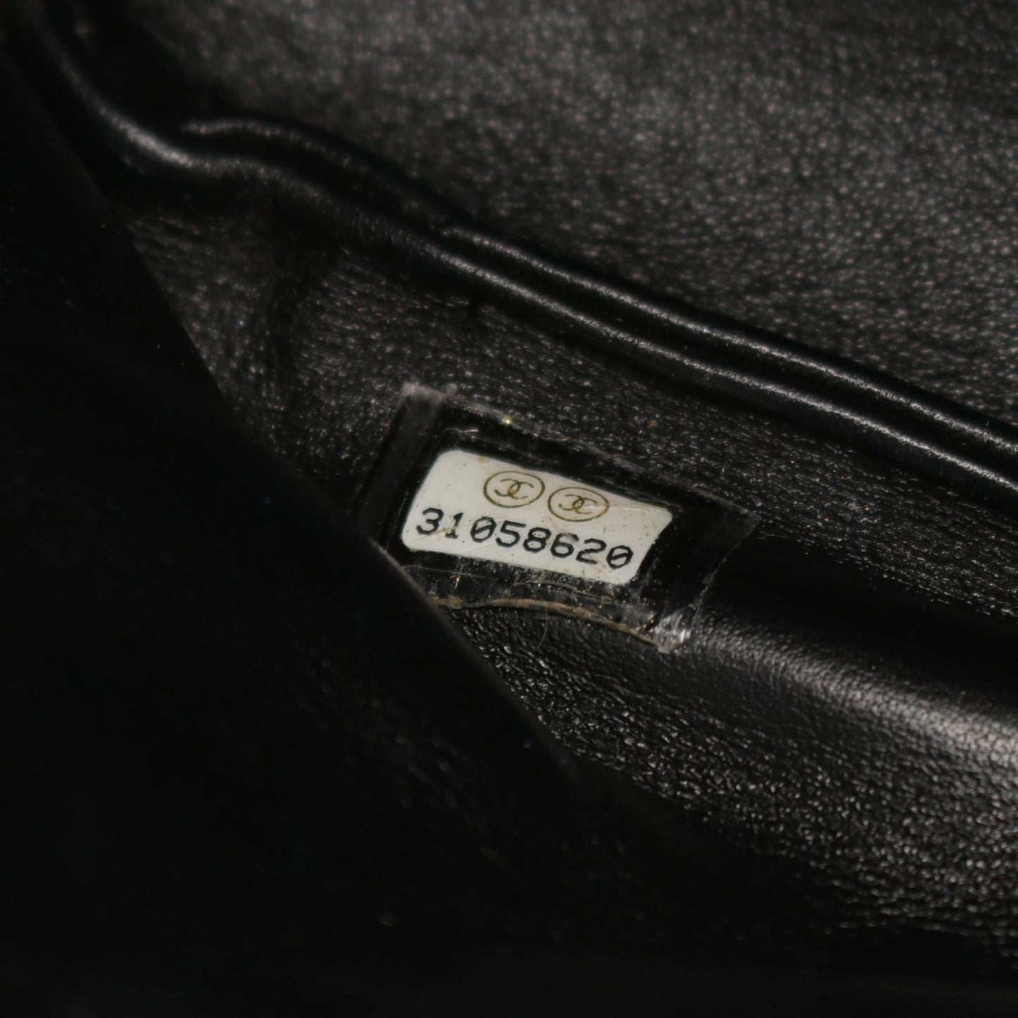 Chanel Leather Matelasse Shoulder Bag Black