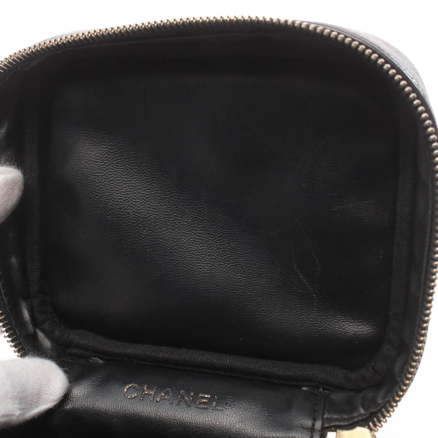 Chanel Caviar Skin Coco Mark Handbag A01998