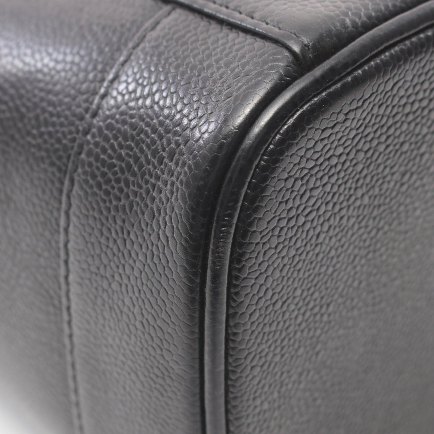 Chanel Caviar Skin Coco Mark Handbag A01998