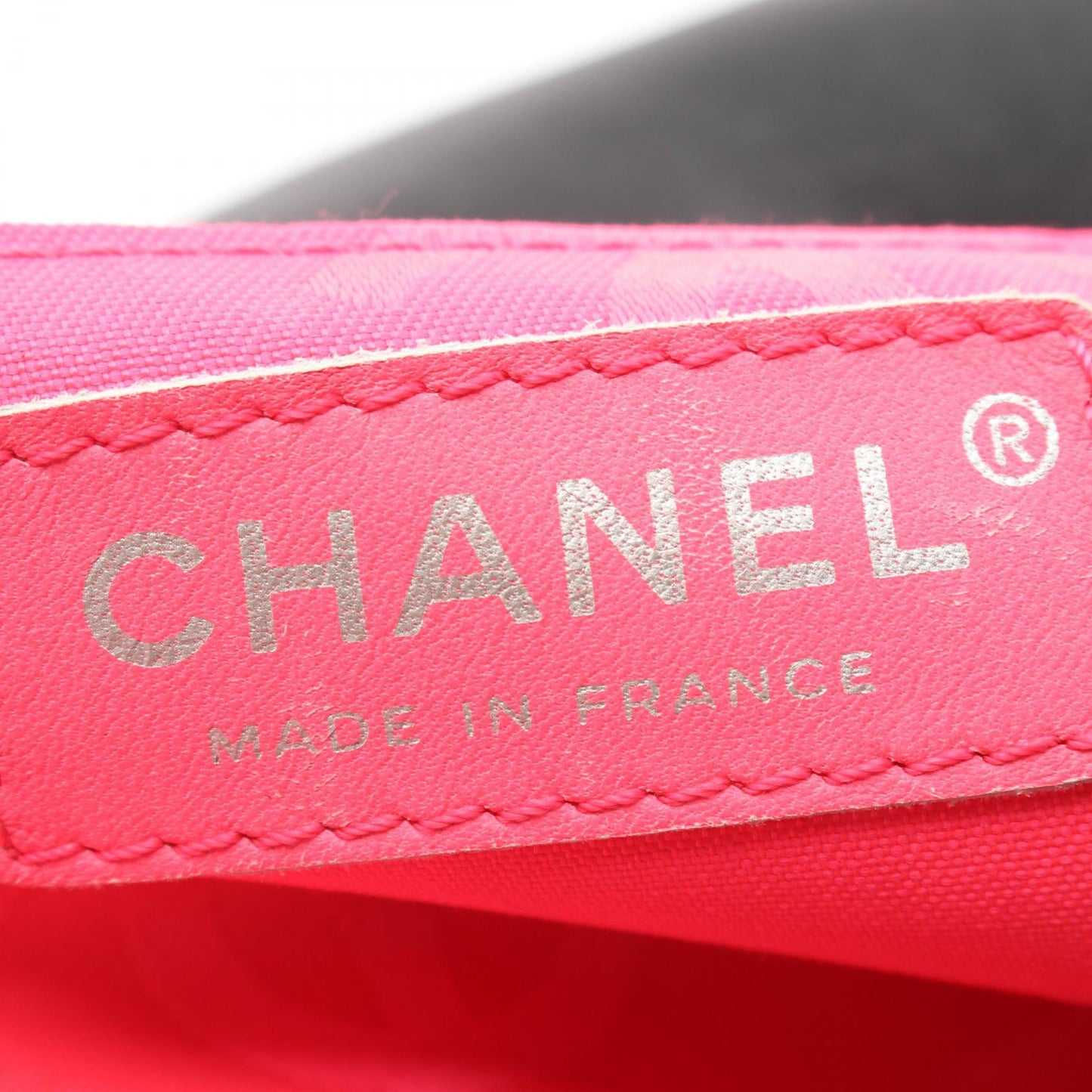 Chanel Cambon Line Leather Bowling Bag A25171