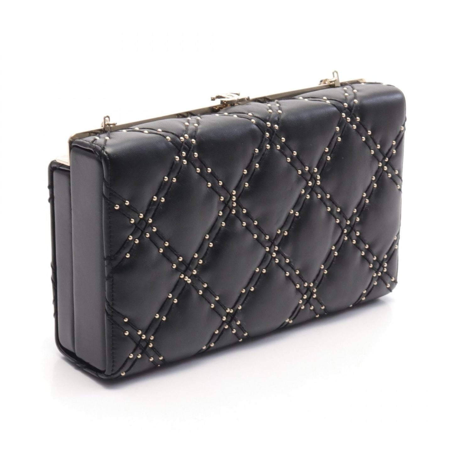 Chanel Leather Shoulder Bag Black