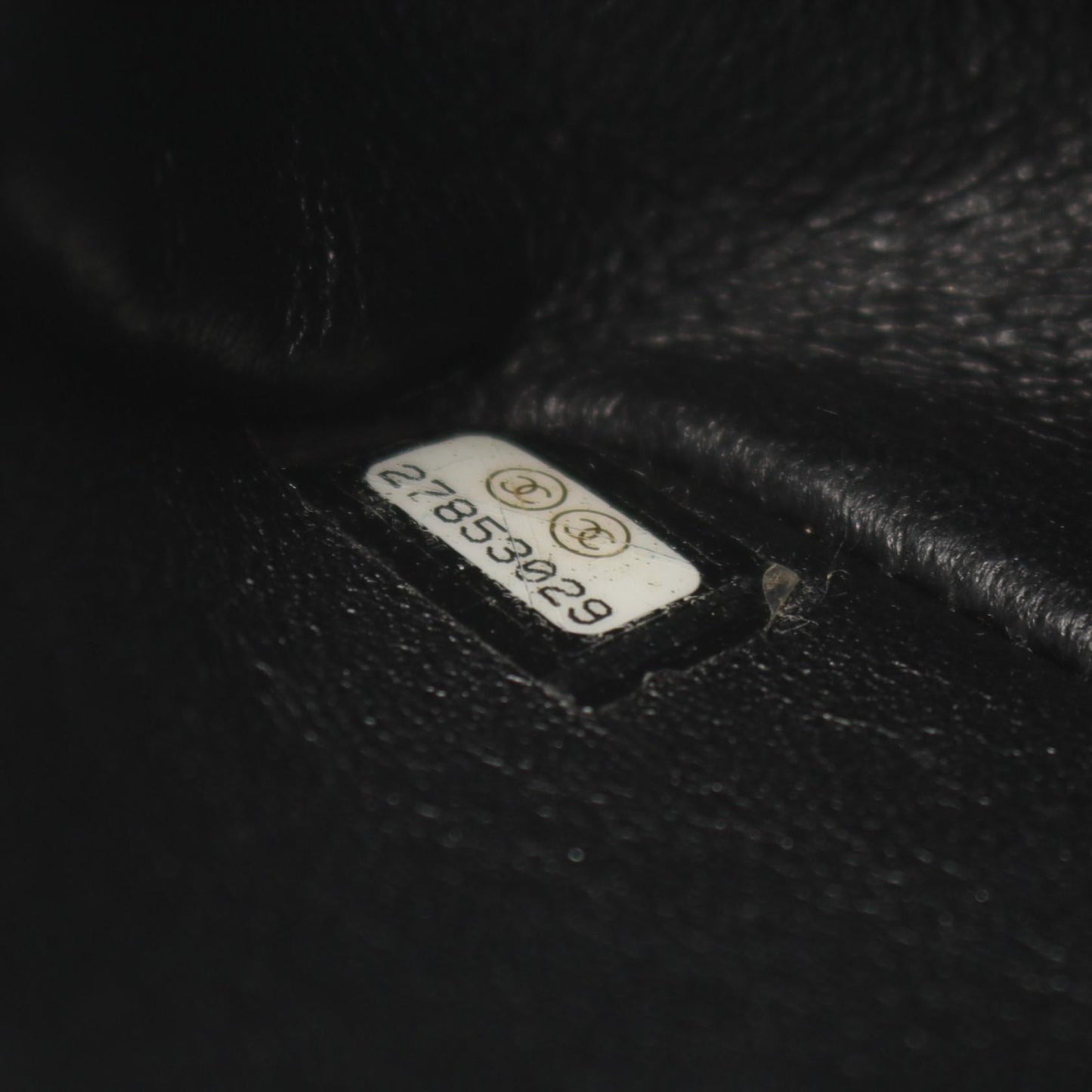 Chanel Matelasse Lambskin Shoulder Bag Black
