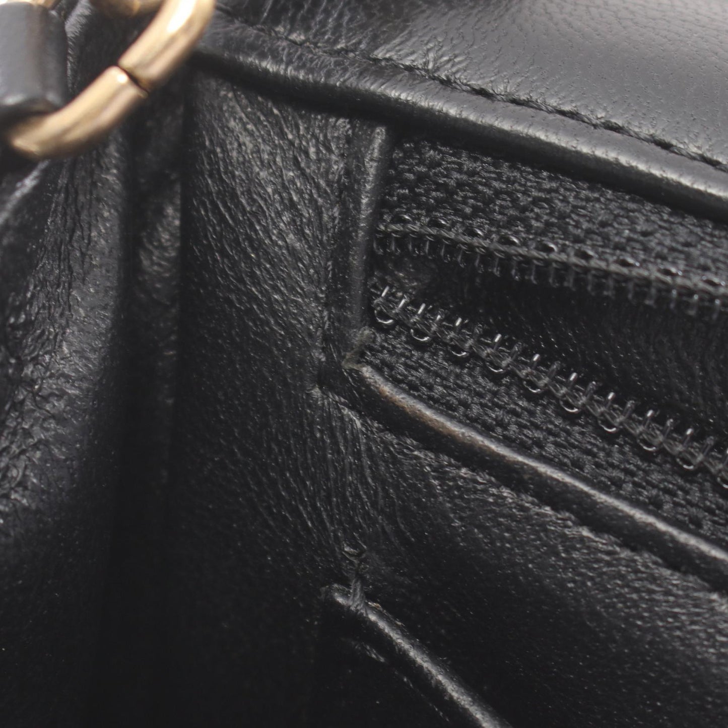 Chanel Matelasse Lambskin Shoulder Bag Black