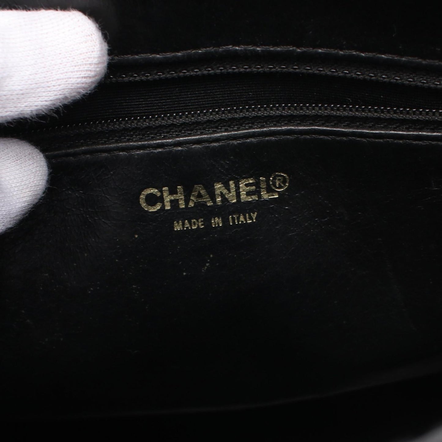 Chanel Caviar Skin Tote Bag Black A01804