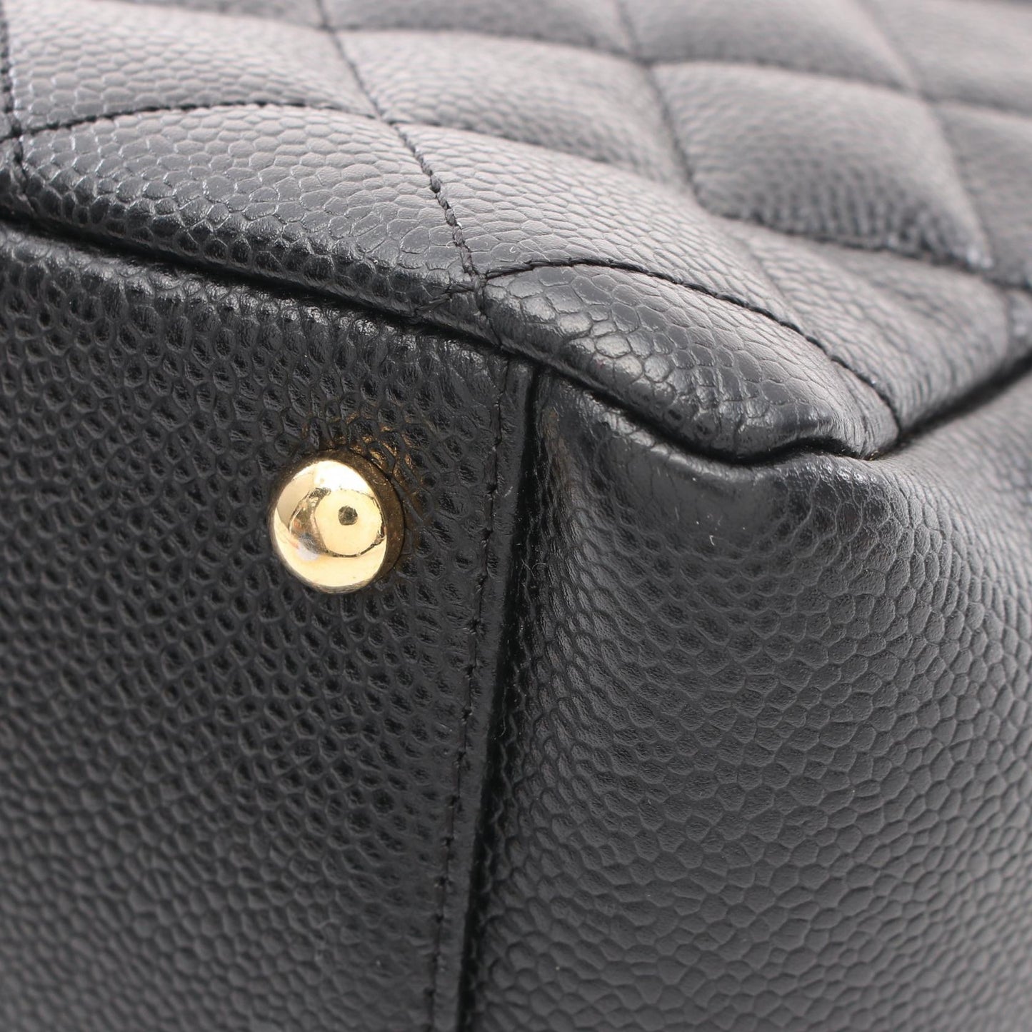 Chanel Caviar Skin Matelasse Shoulder Bag