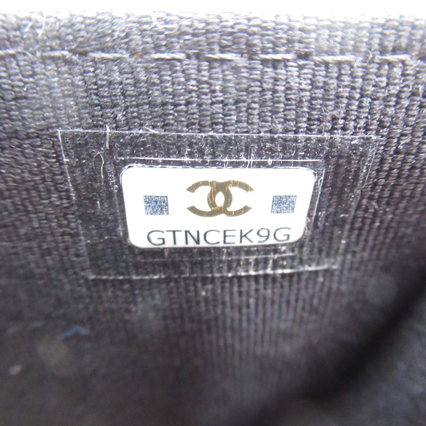 Chanel Quilted Canvas Mini Flap Bag Canvas Shoulder Bag in Great Condition