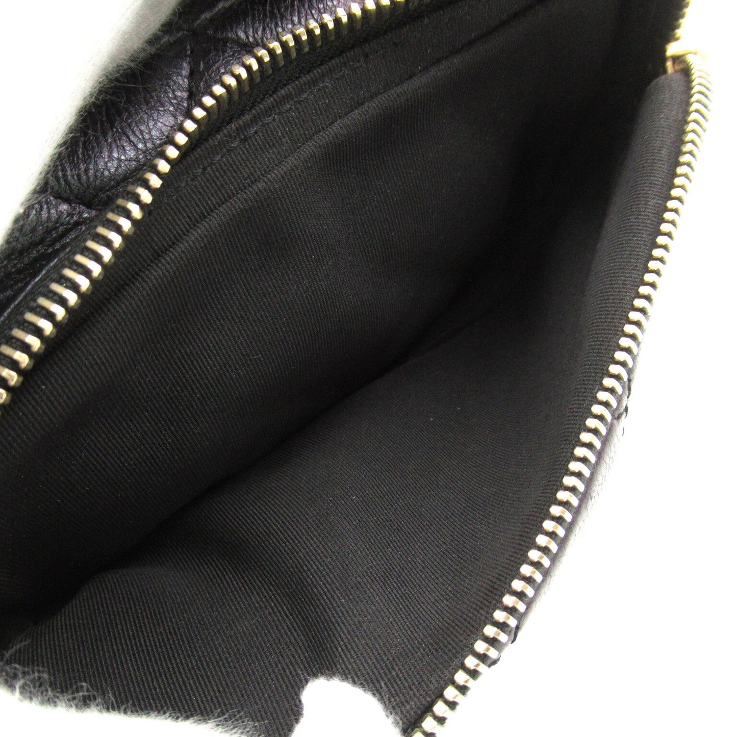Chanel Quilted Leather Zip Belt Bag Leather Belt Bag AS0556 in New Condition