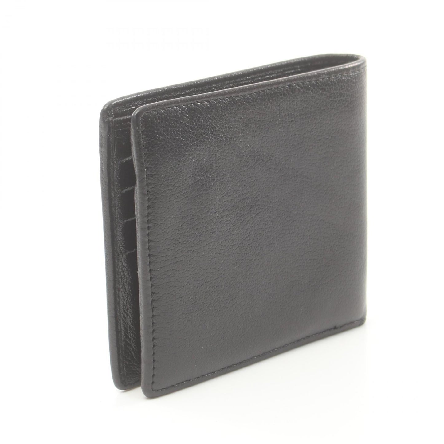 Chanel Camellia Bifold Wallet Leather Short Wallet in Great Condition