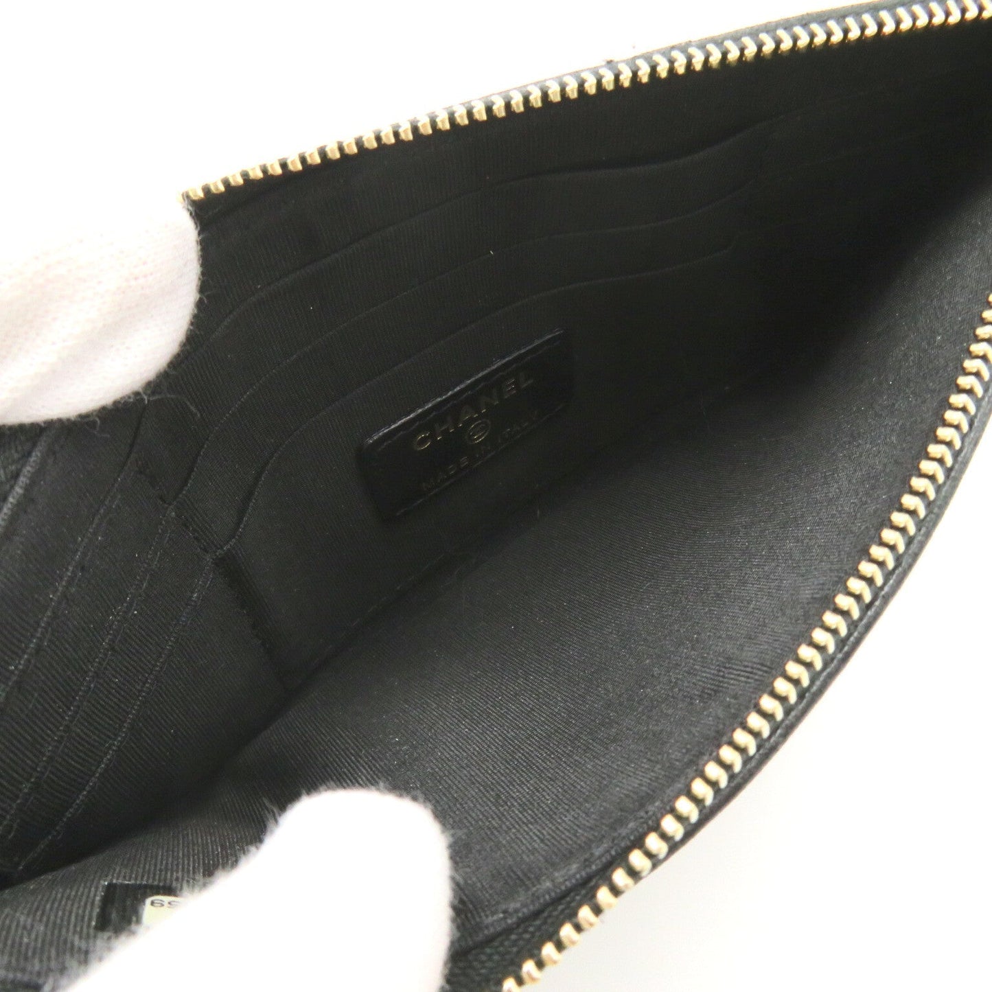 Chanel Matelasse Medium Zip Wallet Leather Long Wallet 26704959 in New Condition