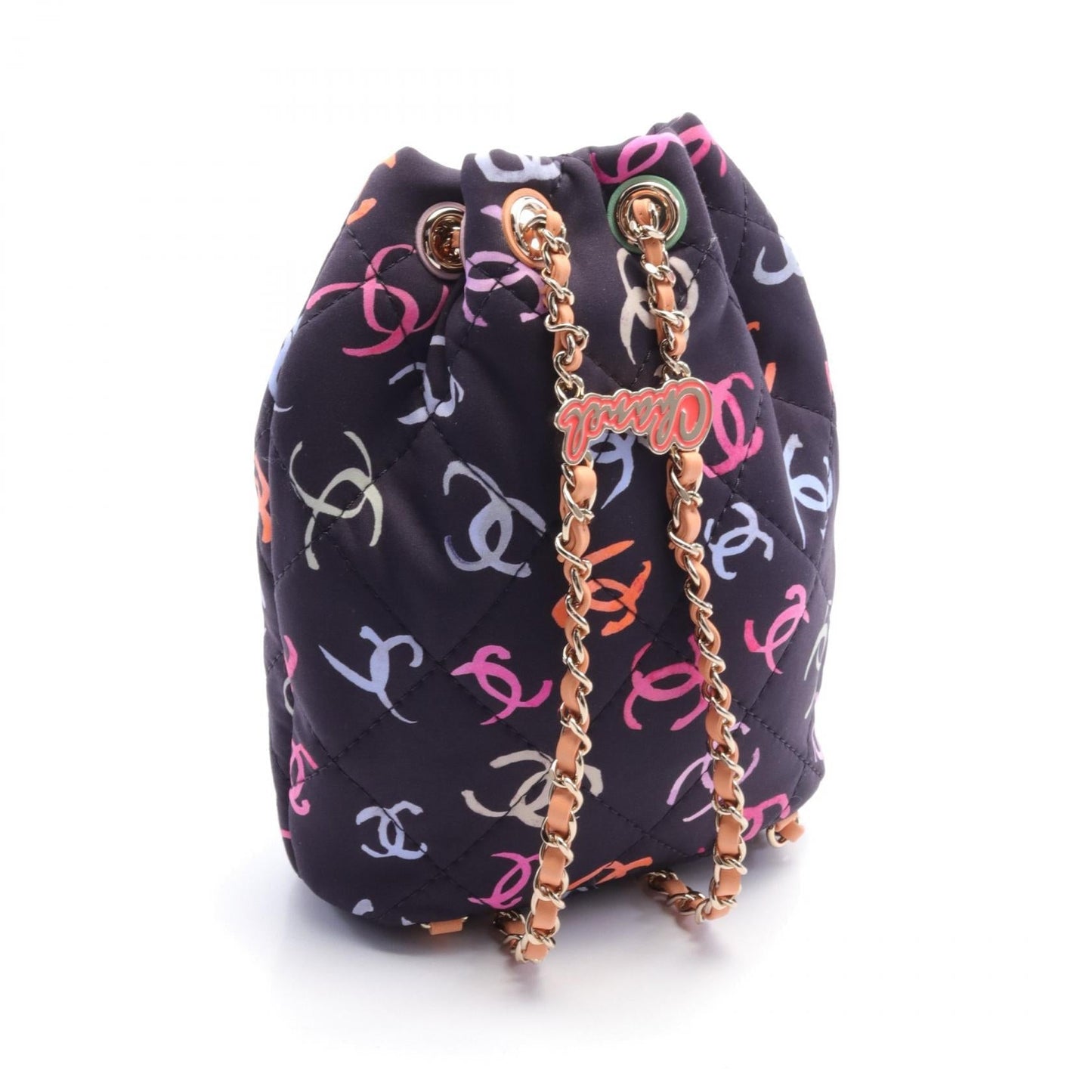 Chanel Canvas Coco Mark Backpack AS4810