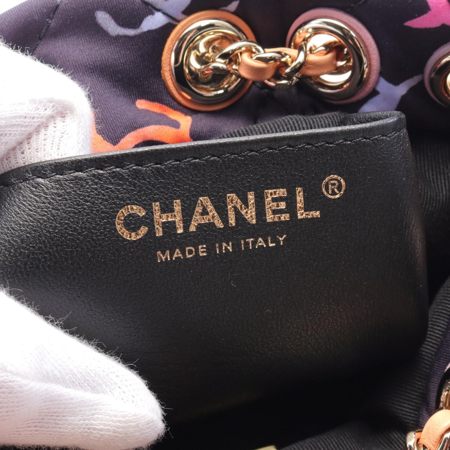 Chanel Canvas Coco Mark Backpack AS4810