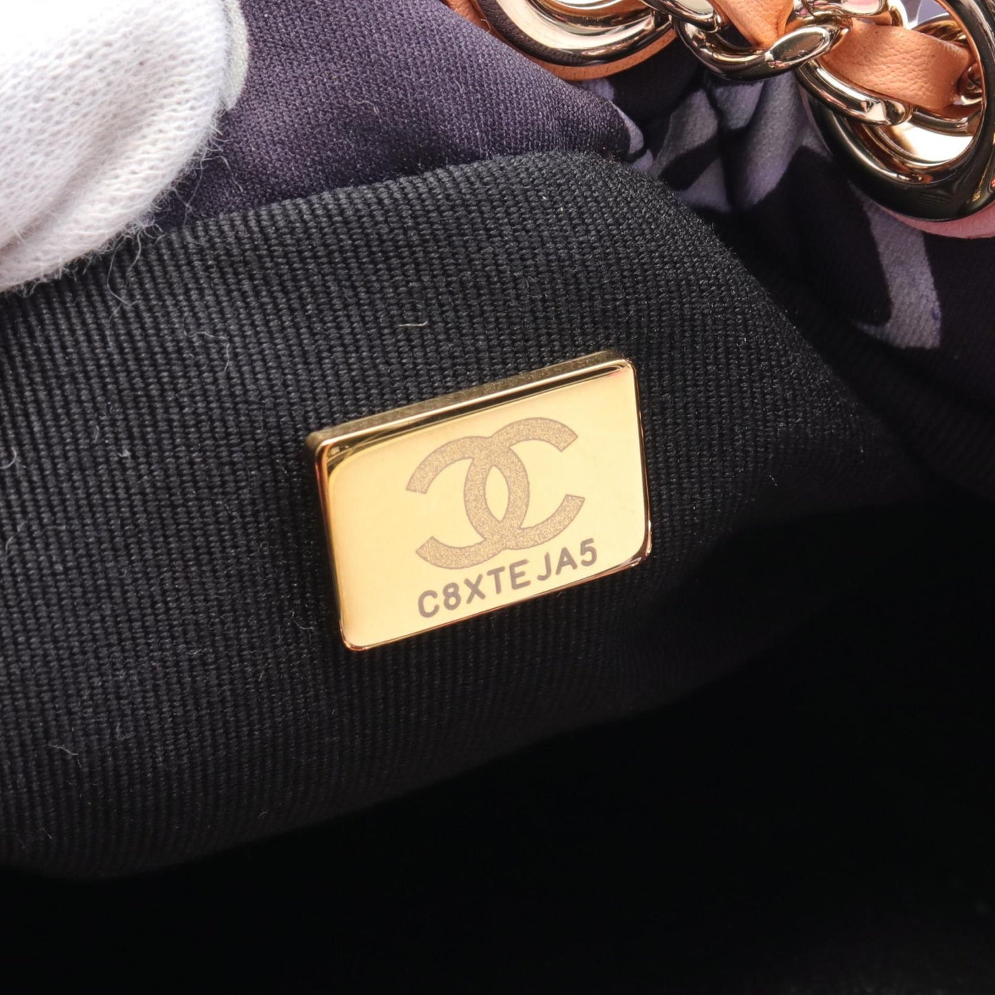 Chanel Canvas Coco Mark Backpack AS4810