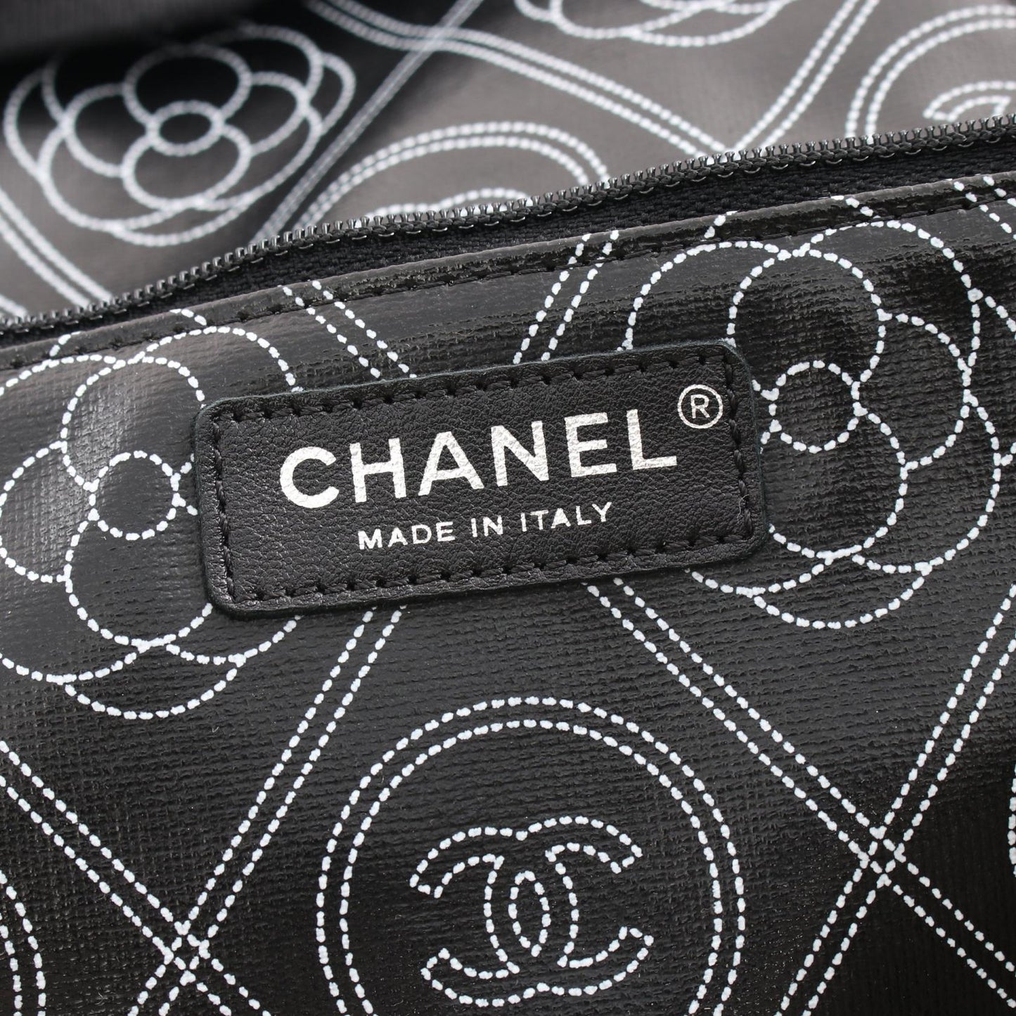 Chanel Camelia 31 Rue Cambon Duffle Handbag Canvas Handbag A57154 in Great Condition