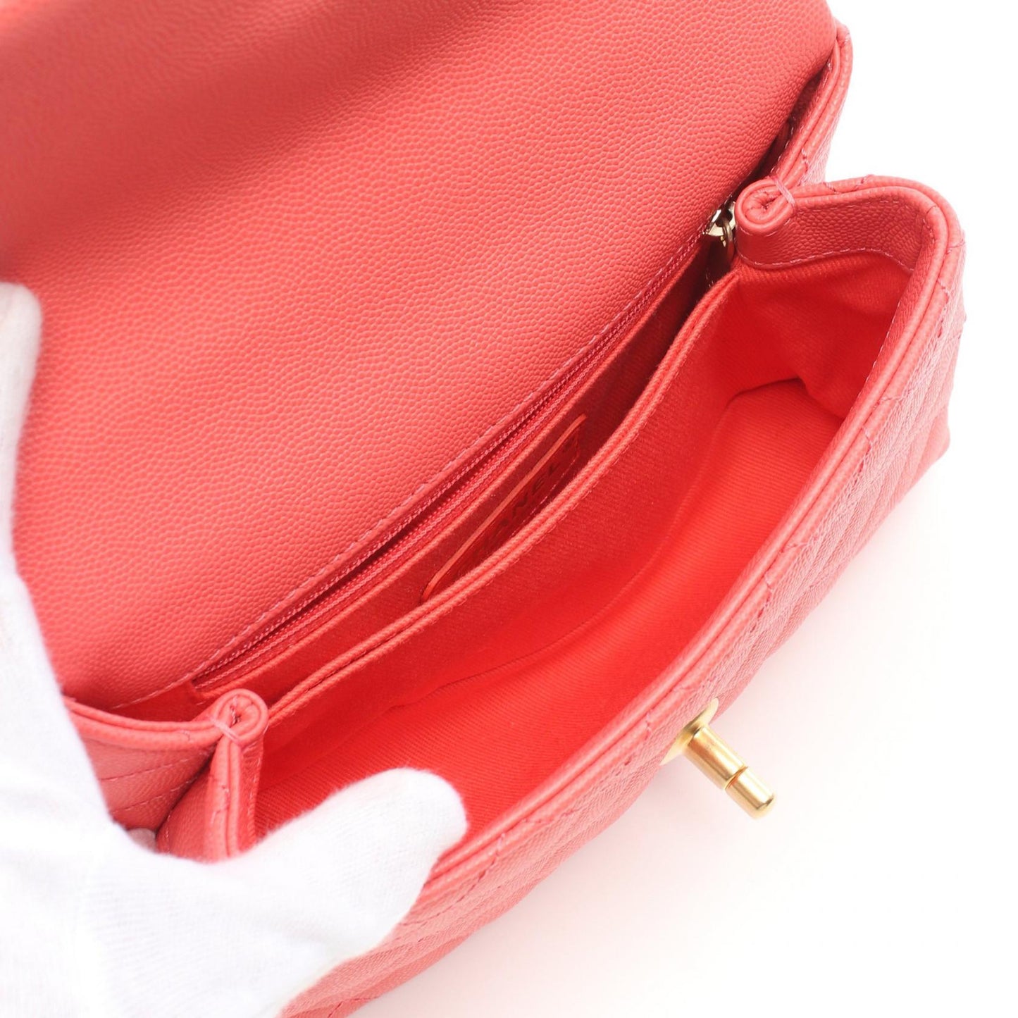 Chanel Coco Handle Flap Matelasse Handbag