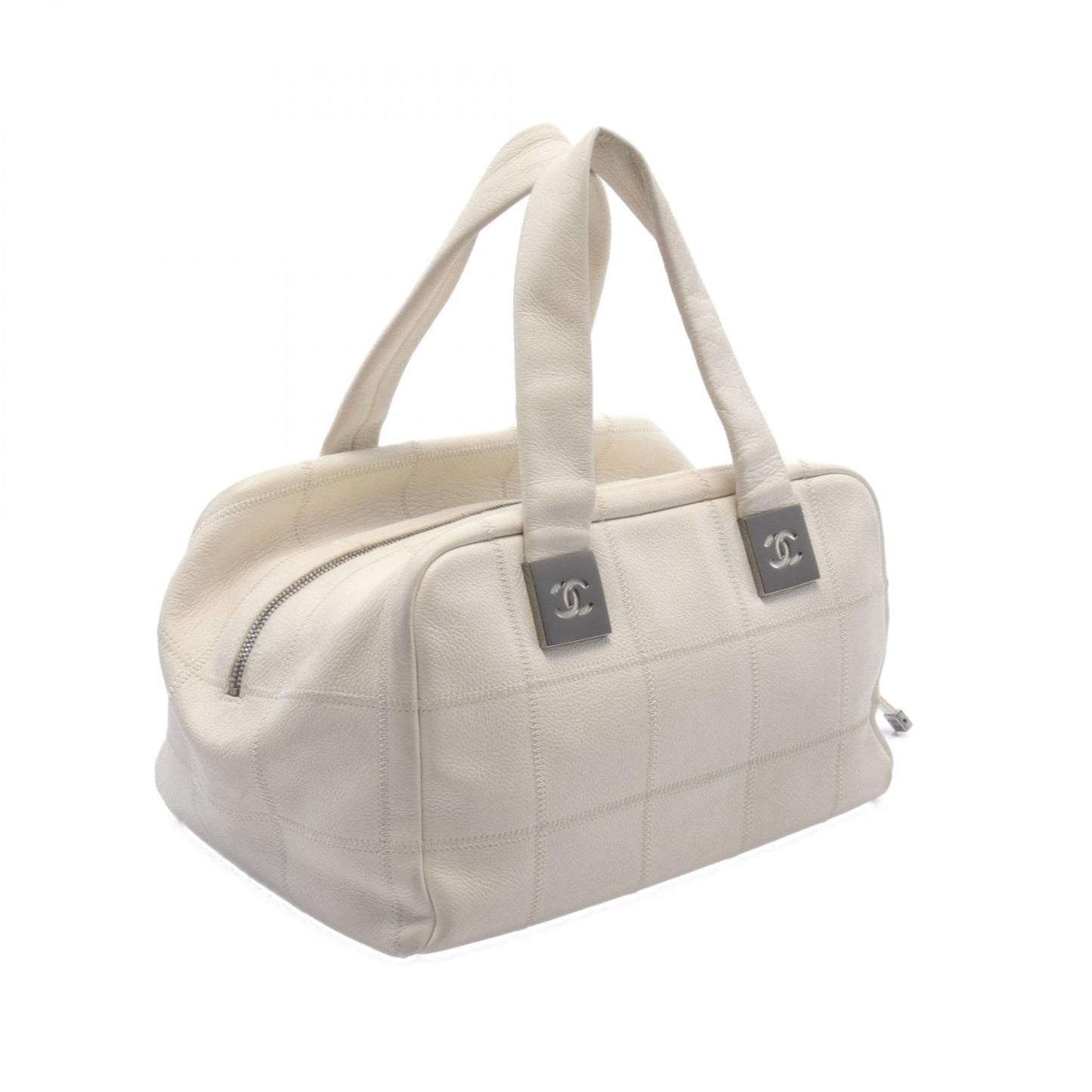 Chanel Chocolate Bar Leather Tote Bag
