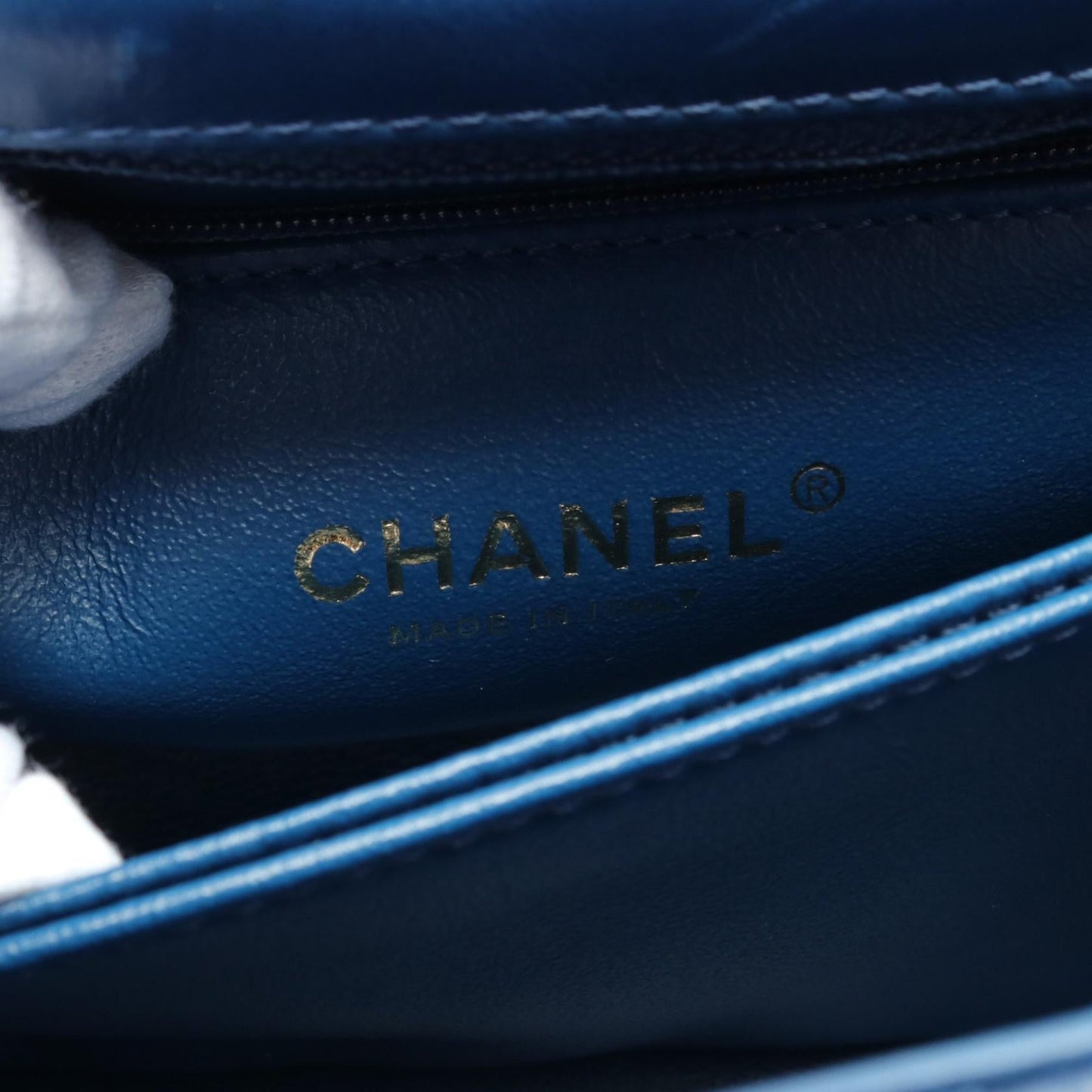 Chanel Coco Handle V-Stitch Exotic Leather Handbag