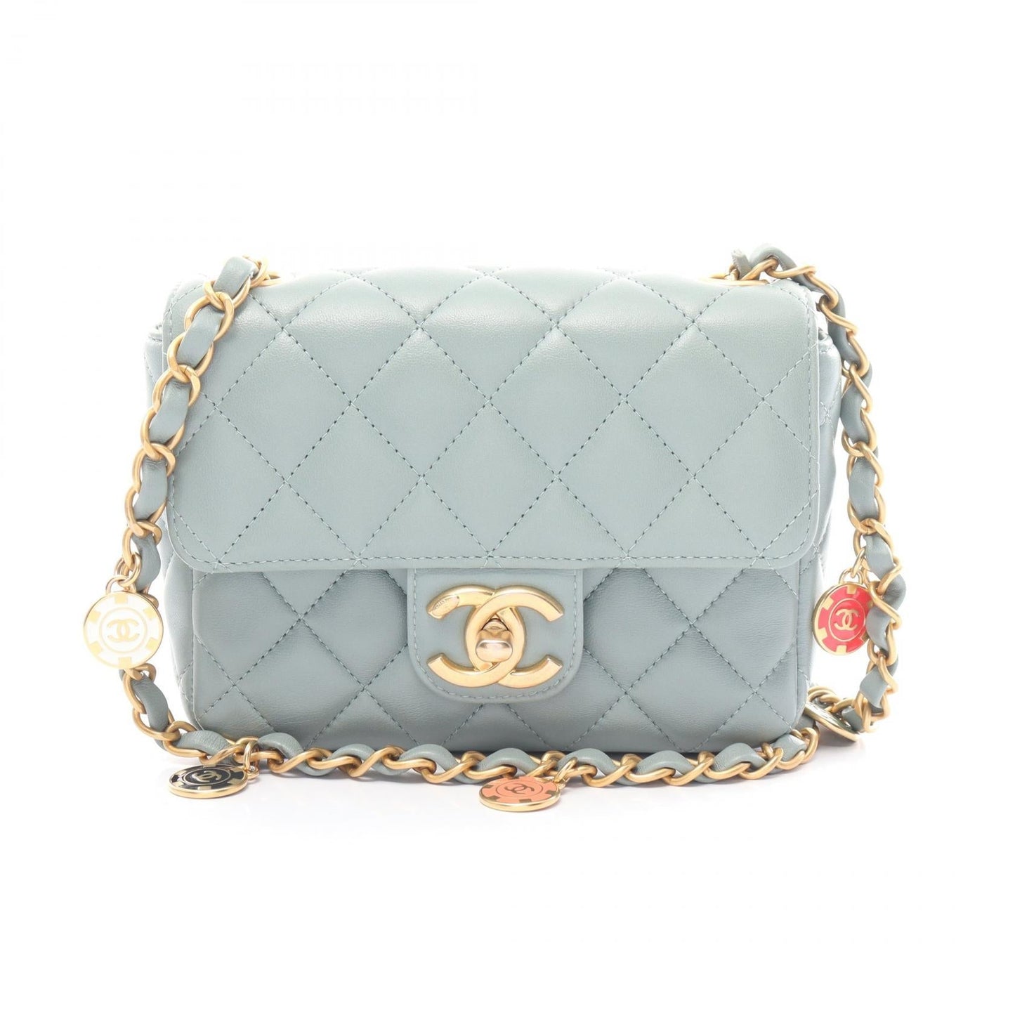 Chanel Mini Matelasse Lambskin Shoulder Bag