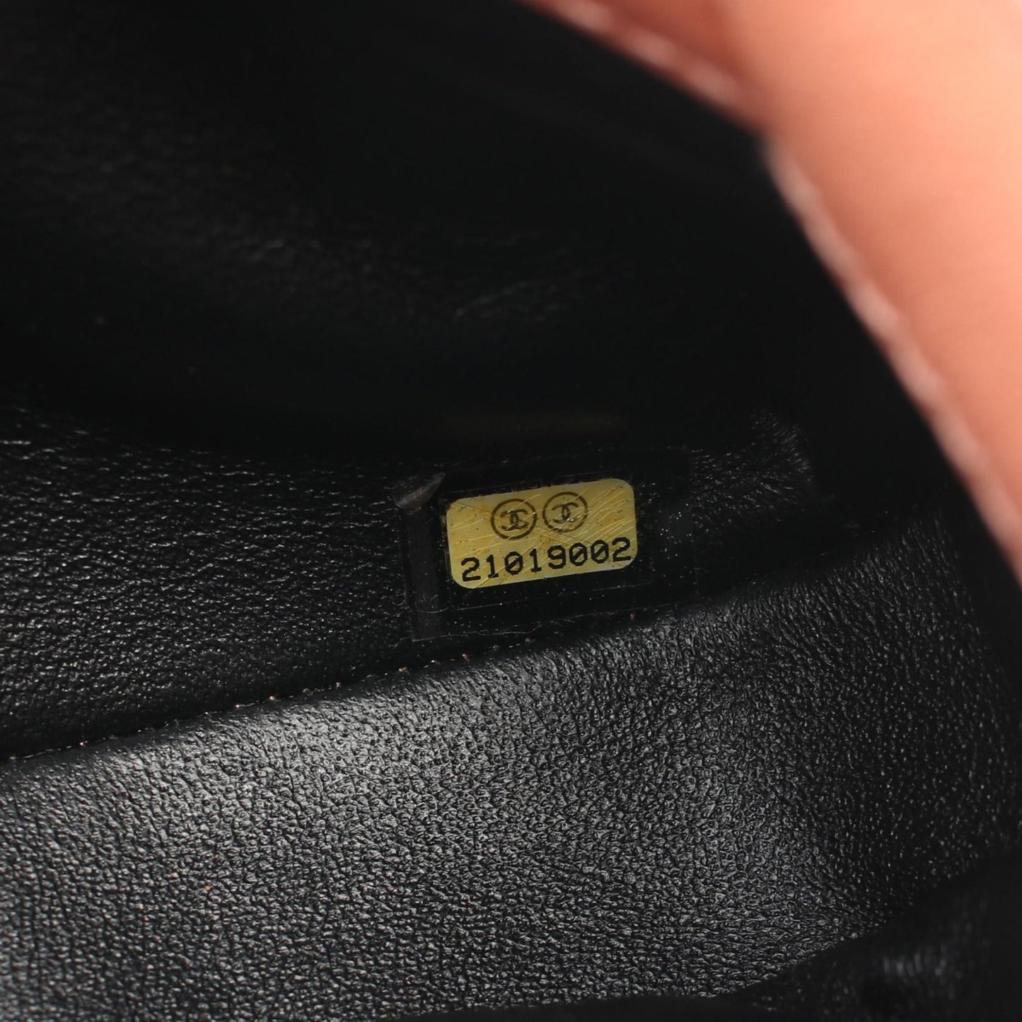 Chanel Leather Shoulder Bag Brown/Black