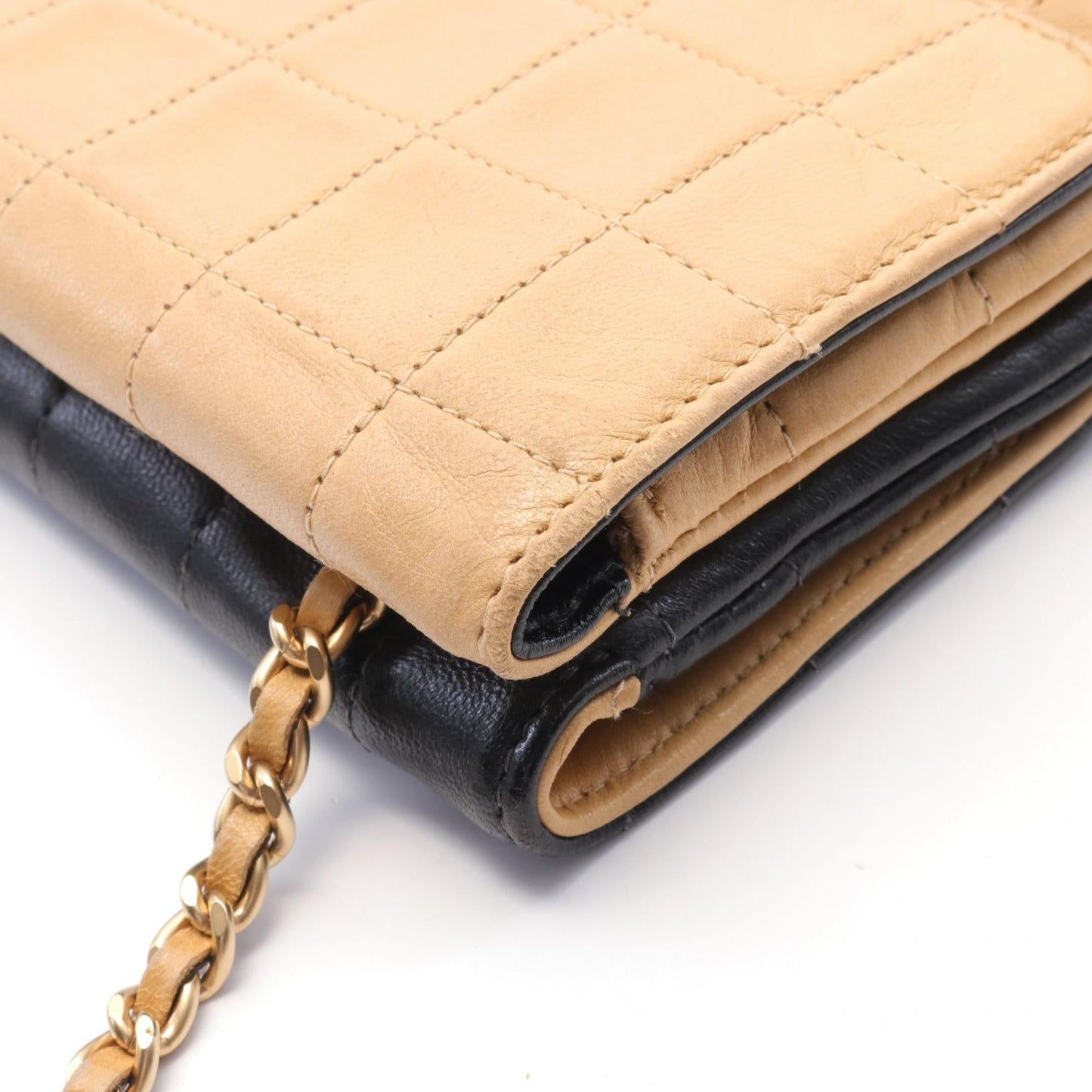 Chanel 2.55 Chocolate Bar Leather Handbag