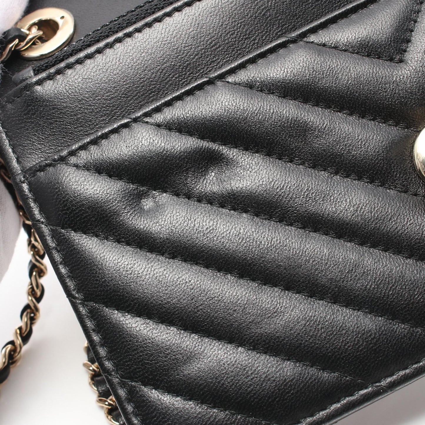 Chanel Trendy CC V-Stitch Lambskin Shoulder Bag