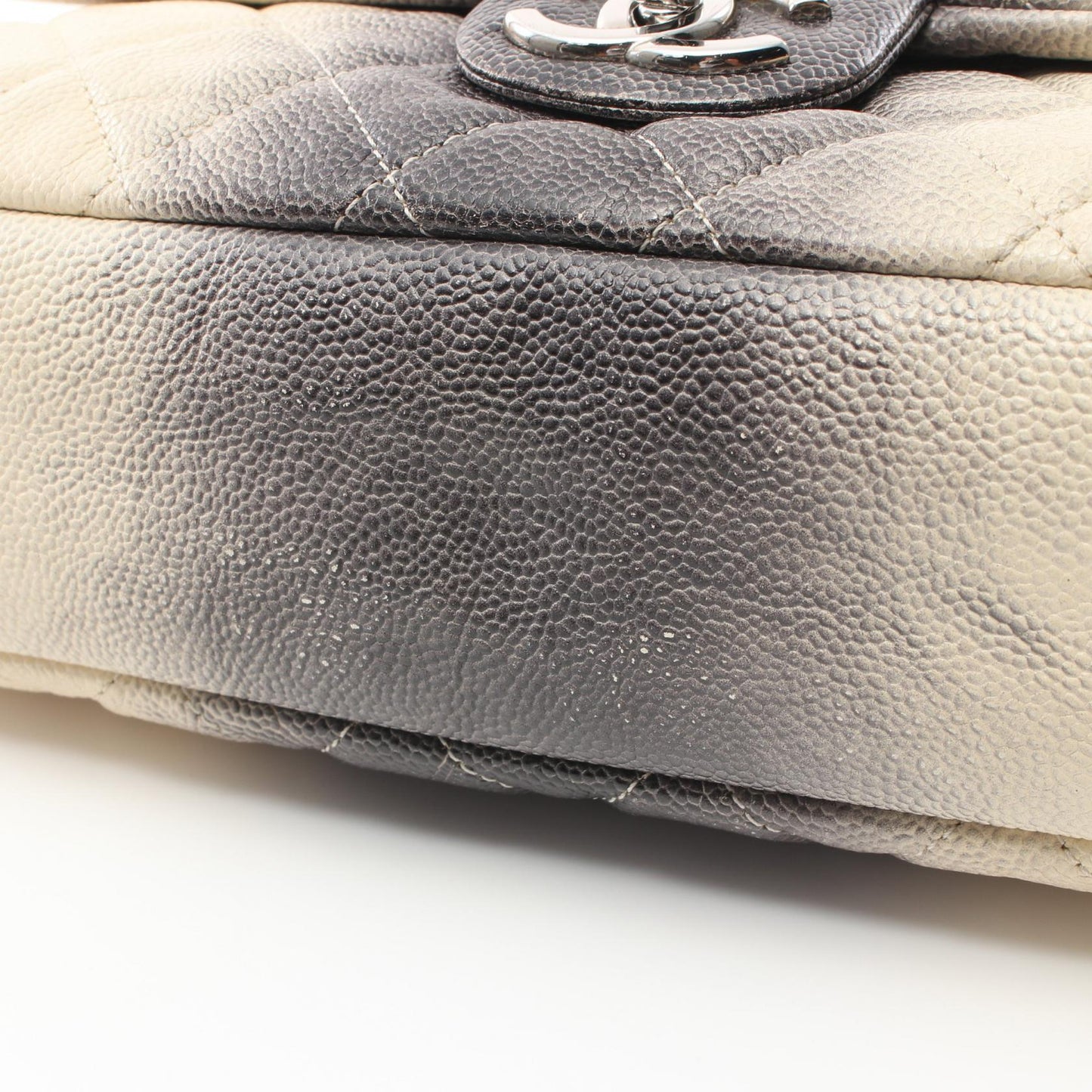 Chanel Leather Single Flap Shoulder Bag