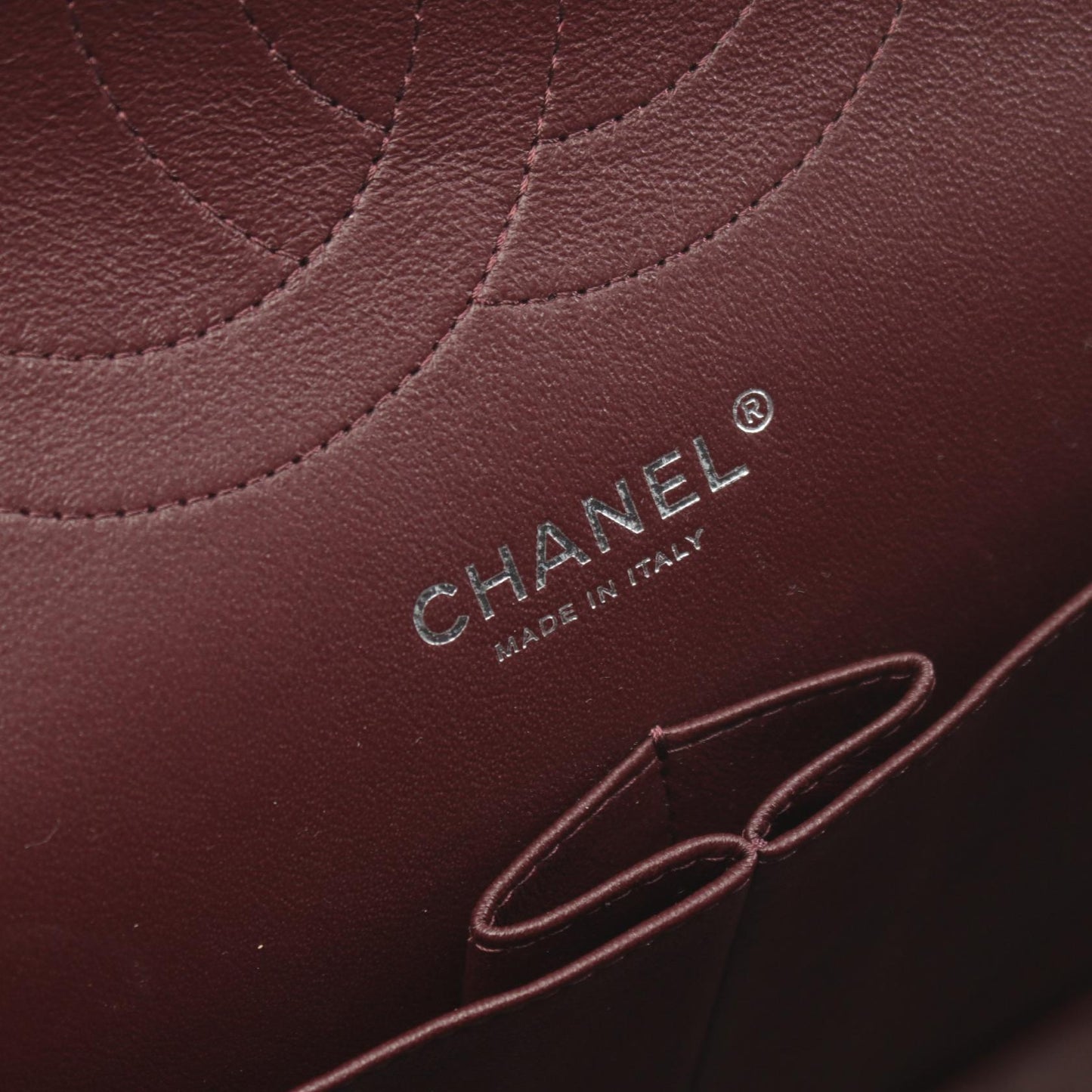 Chanel Leather Grained Calfskin Large Flap Bag