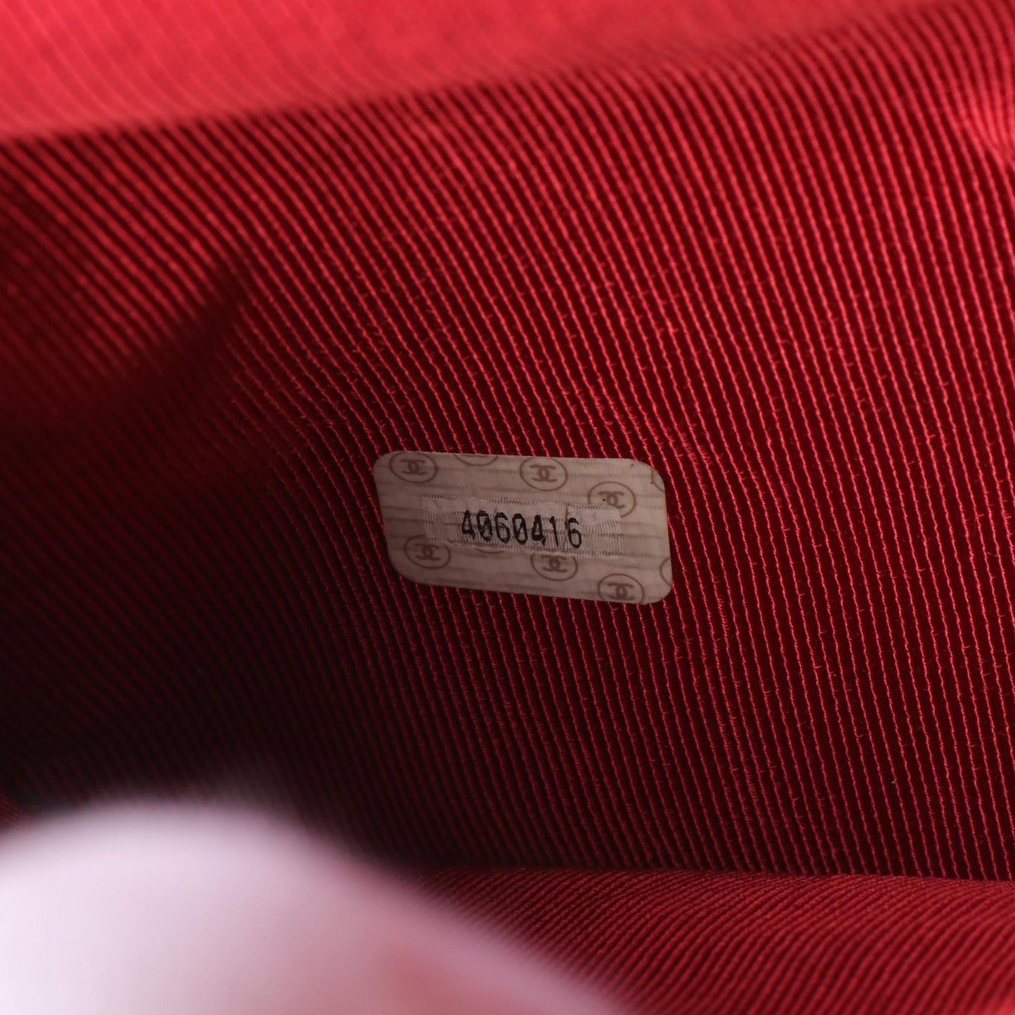 Chanel Triple Coco Mark Shoulder Bag Red