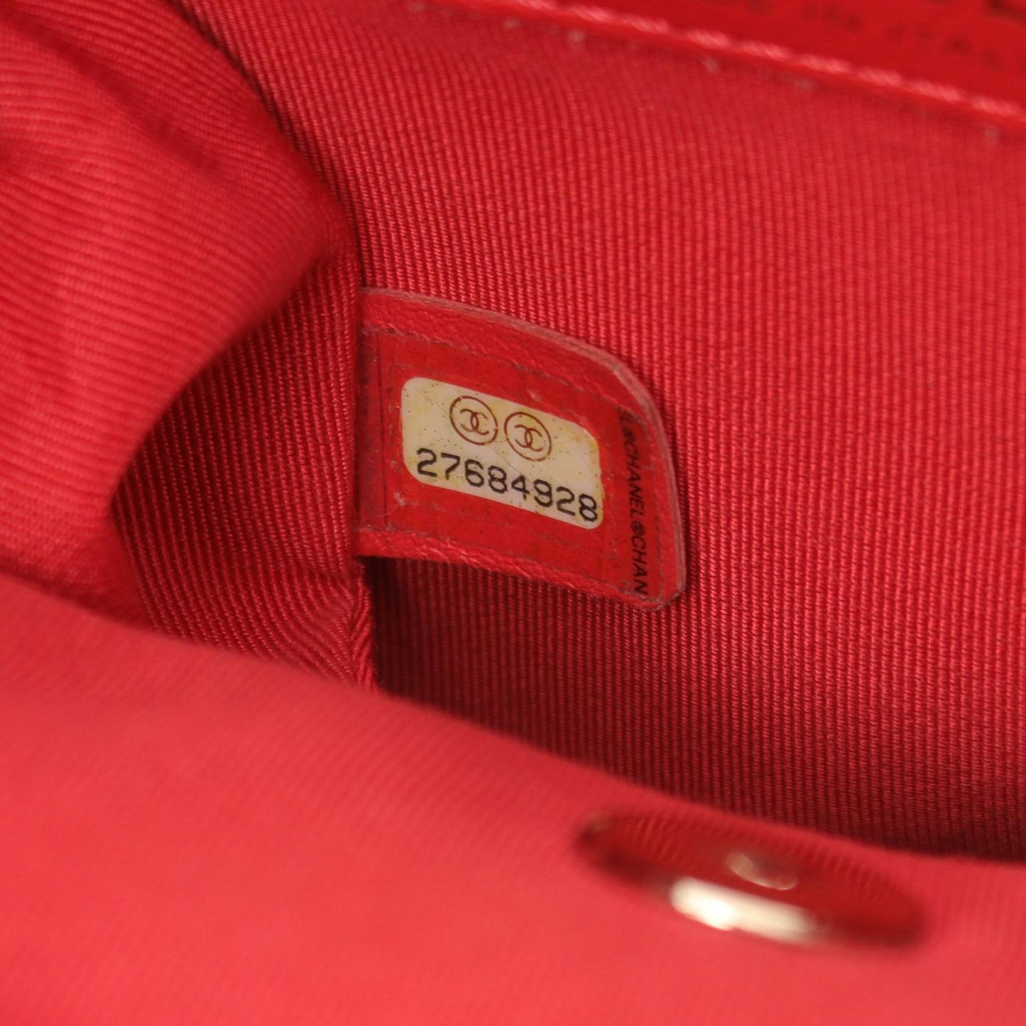 Chanel Leather V-Stitch Backpack AS0640