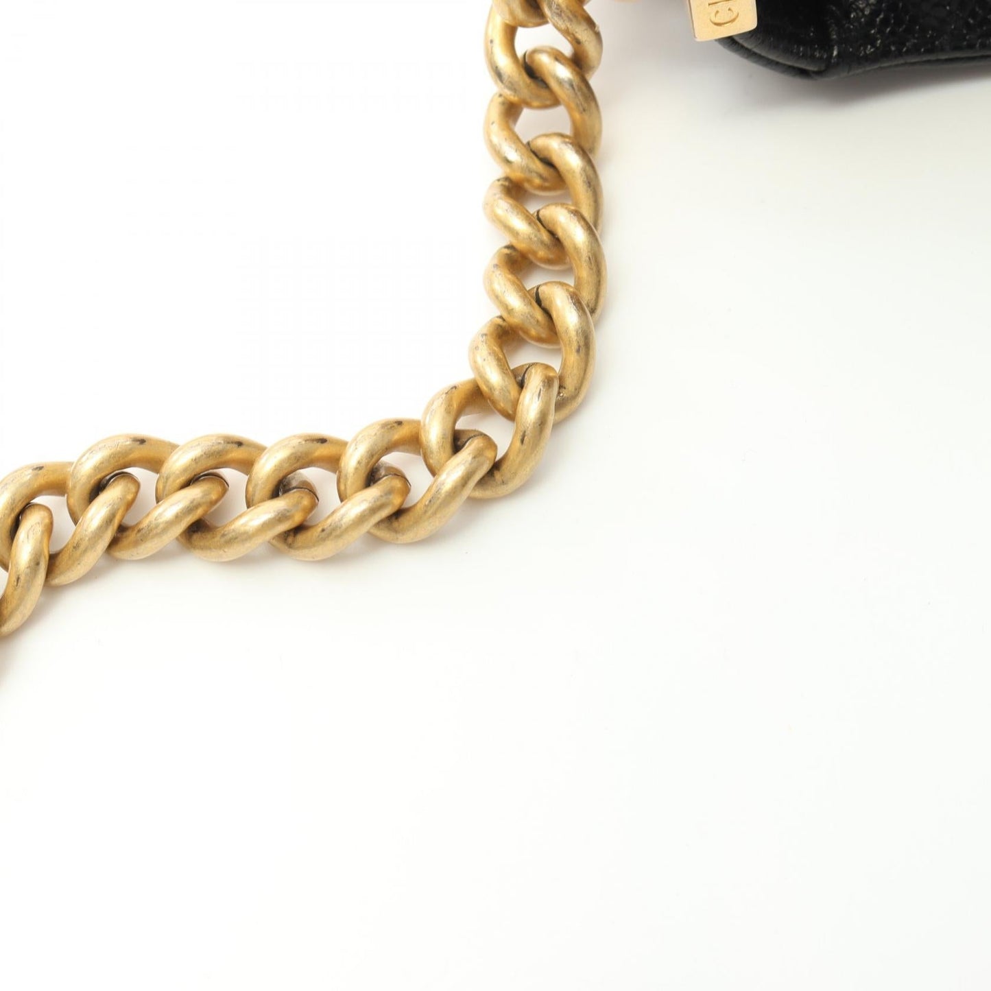 Chanel Boy Small Shoulder Bag Black Caviar