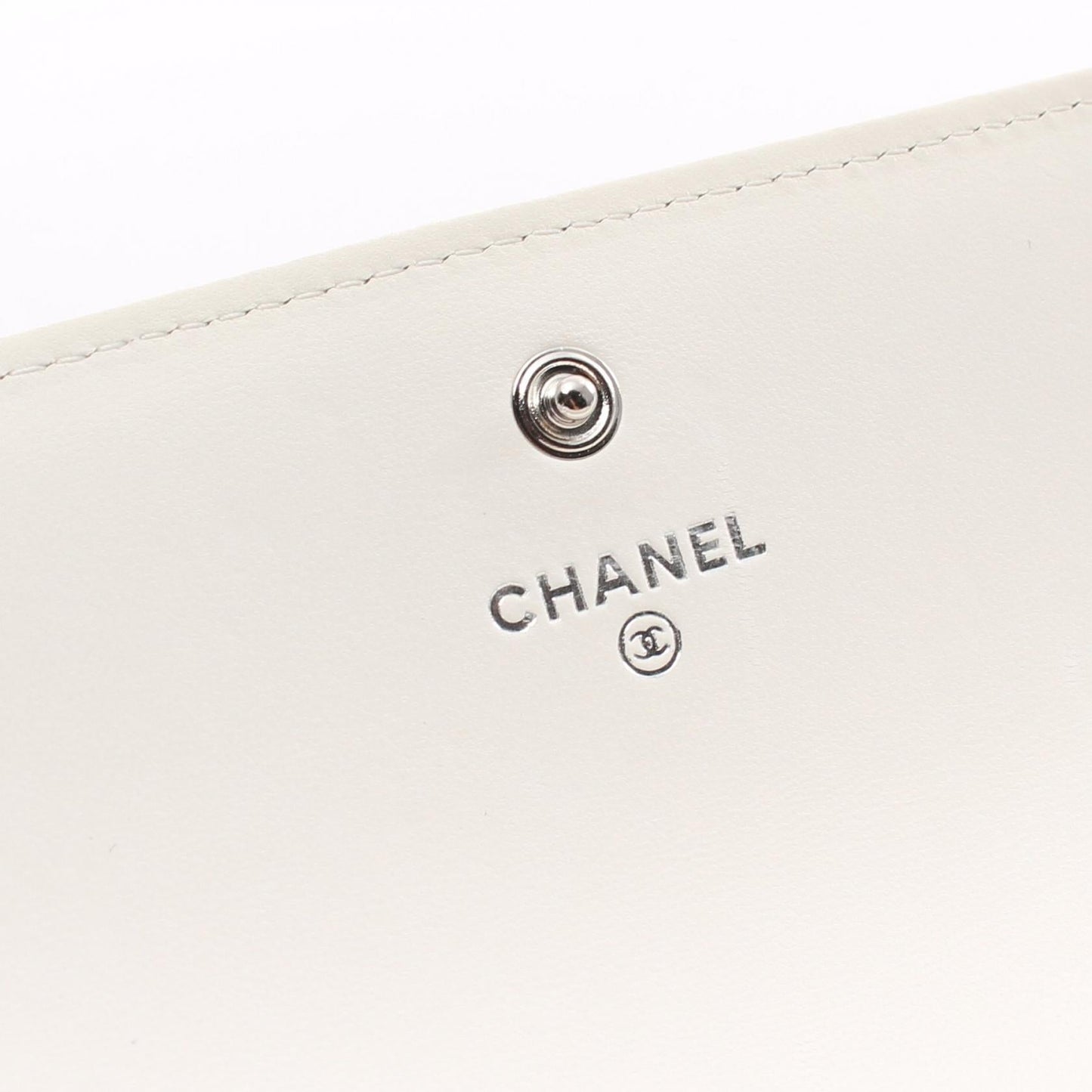Chanel CC Tweed Long Wallet Canvas Long Wallet A68809 in New Condition