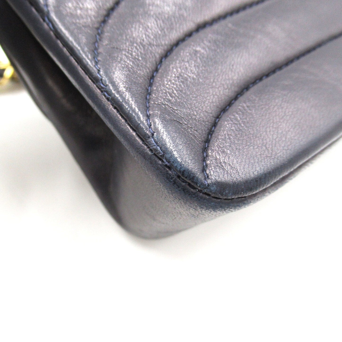 Chanel Mademoiselle Chain Shoulder Bag Leather Shoulder Bag 2417331 in New Condition