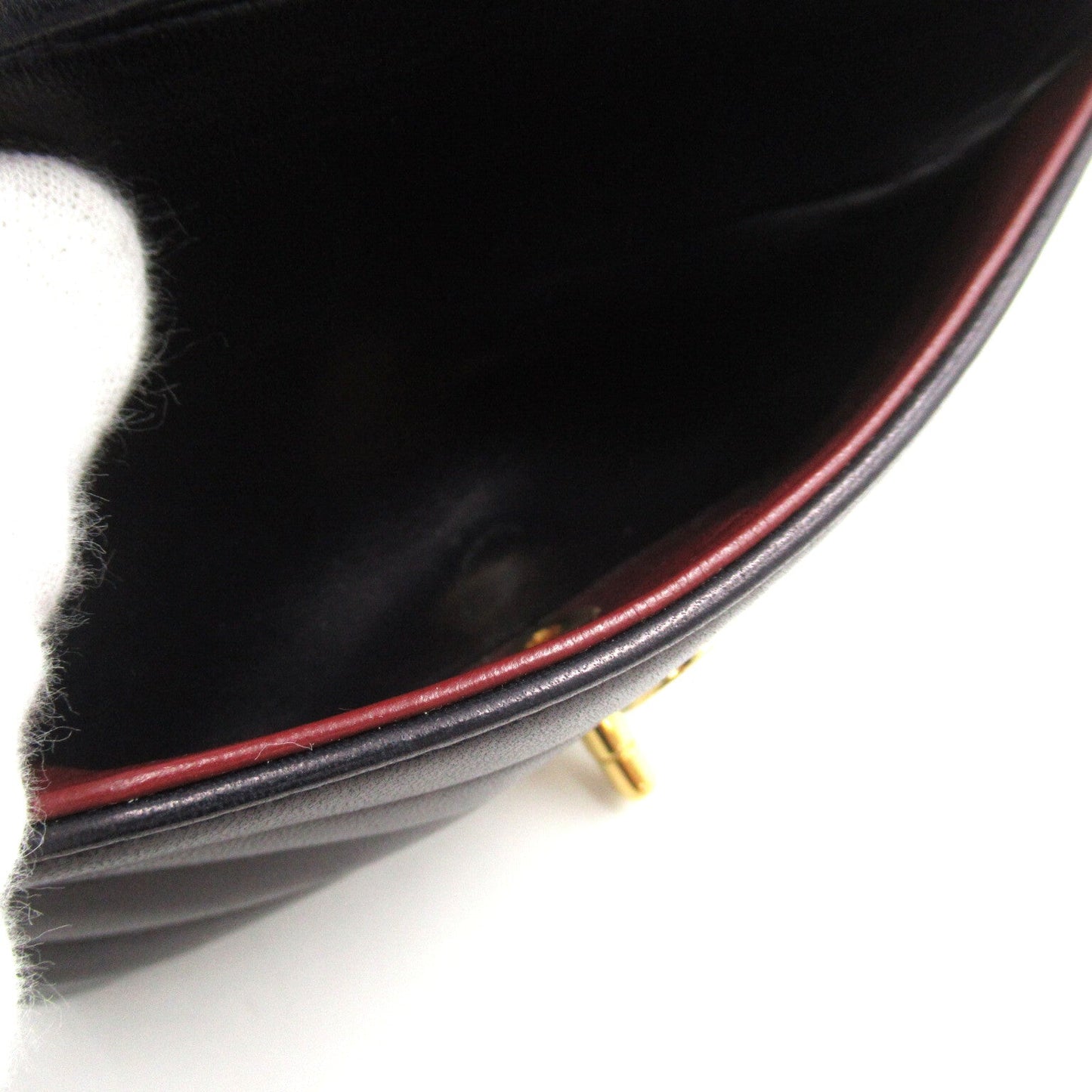 Chanel Mademoiselle Chain Shoulder Bag Leather Shoulder Bag 2417331 in New Condition