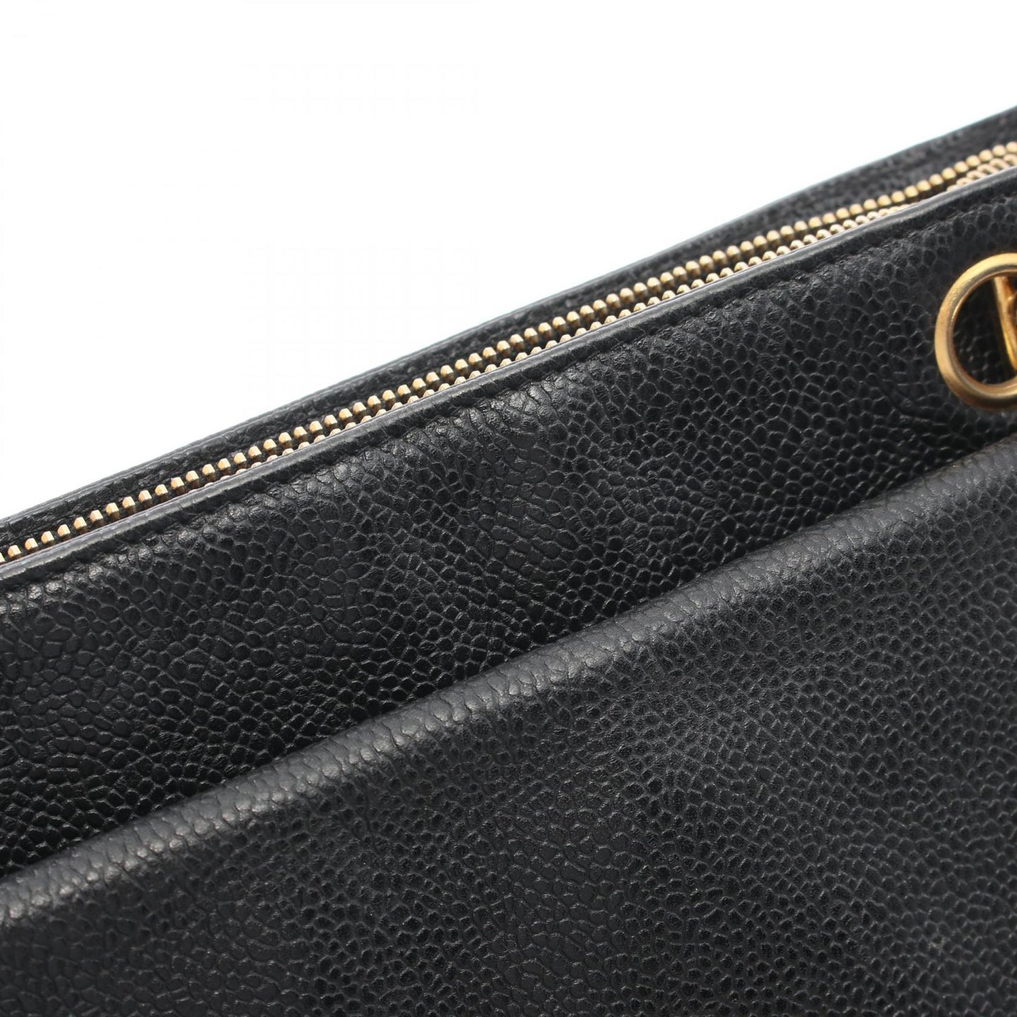 Chanel Caviar Skin Coco Mark Tote Bag