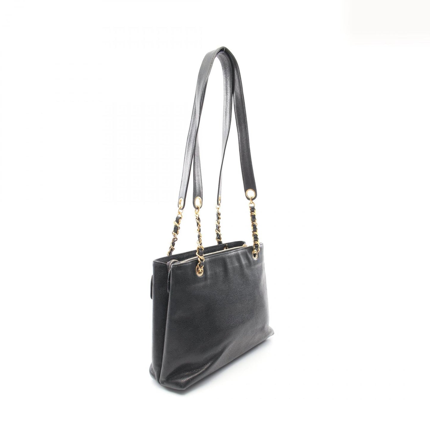 Chanel Caviar Skin Coco Mark Tote Bag