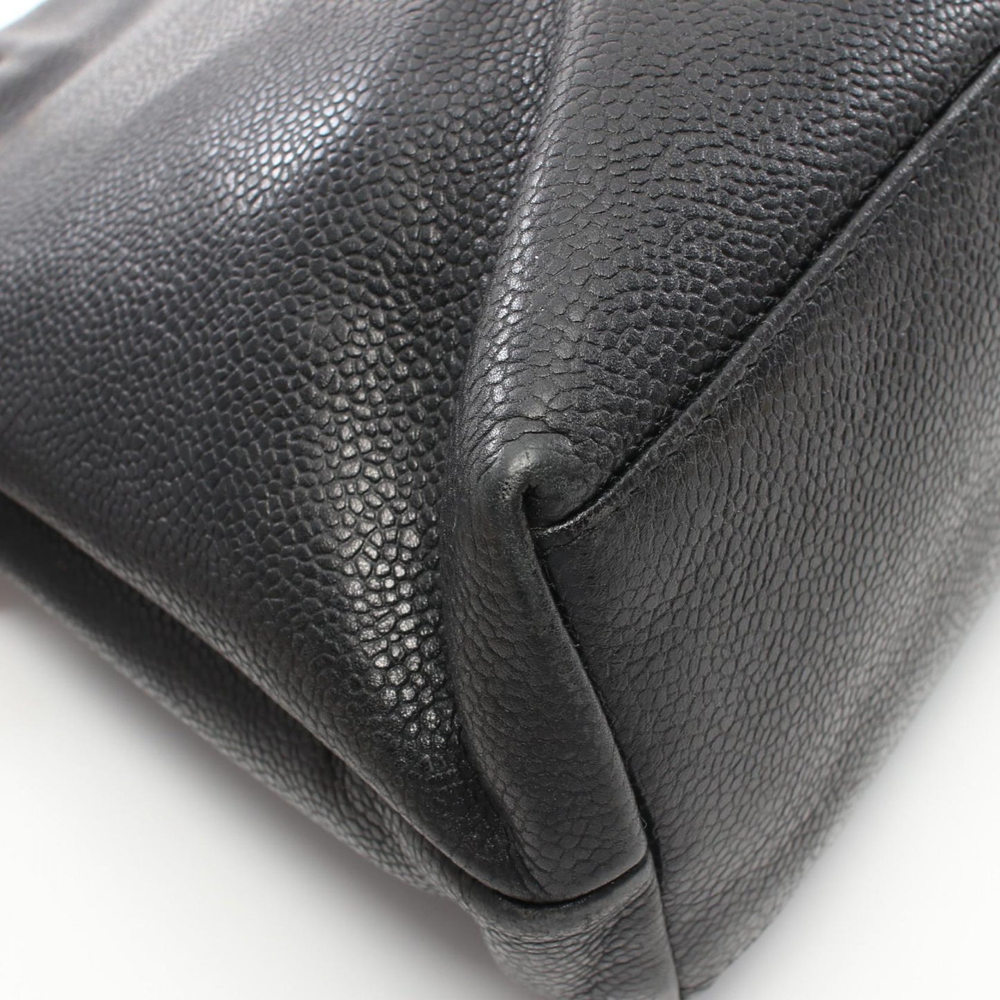 Chanel Caviar Skin Coco Mark Tote Bag