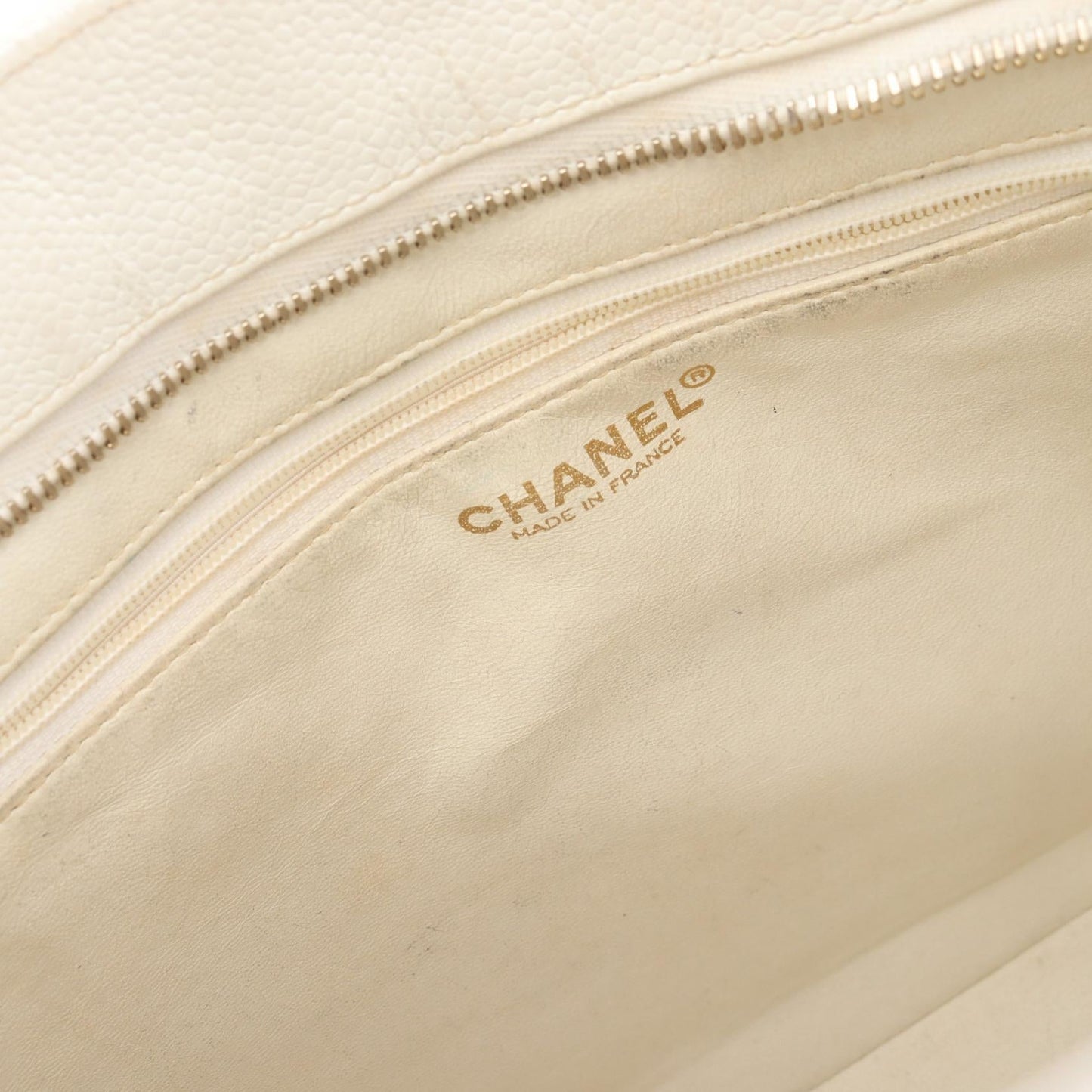 Chanel Caviar Skin Tote Bag