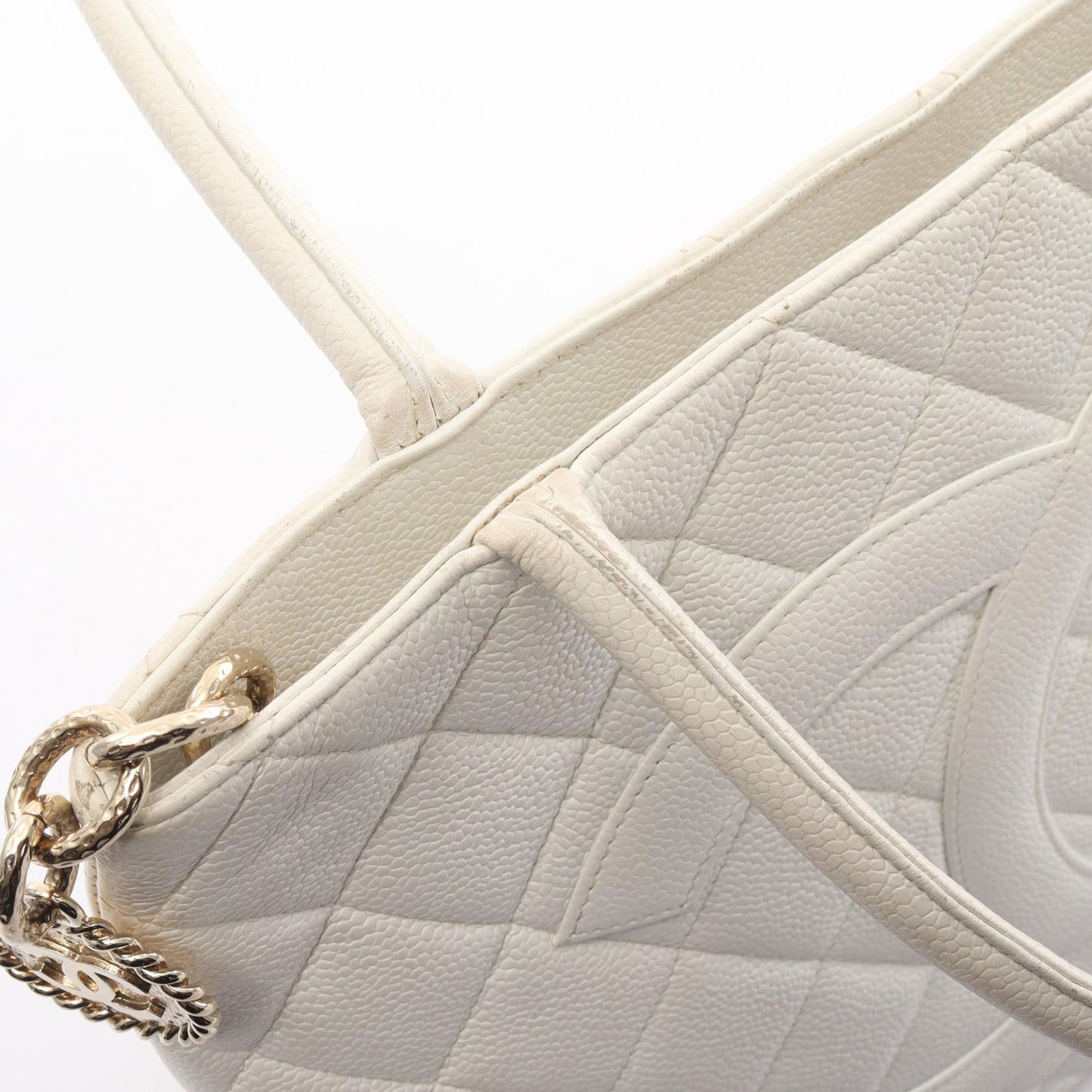 Chanel Caviar Skin Tote Bag