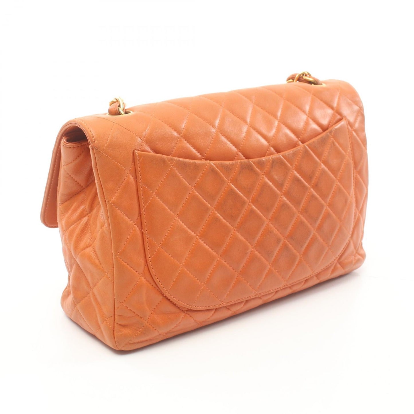 Chanel Medium Classic Single Flap Bag Leather Shoulder Bag in New Condition