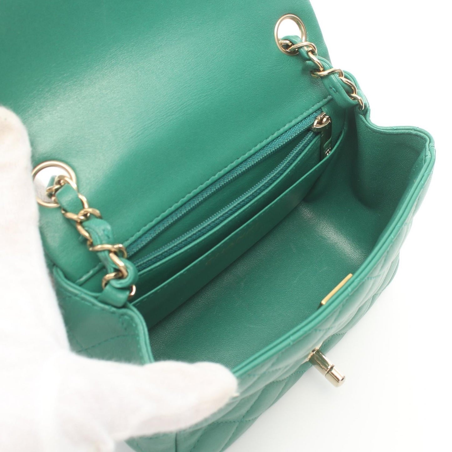 Chanel CC Mini Matelasse Chain Bag Leather Shoulder Bag