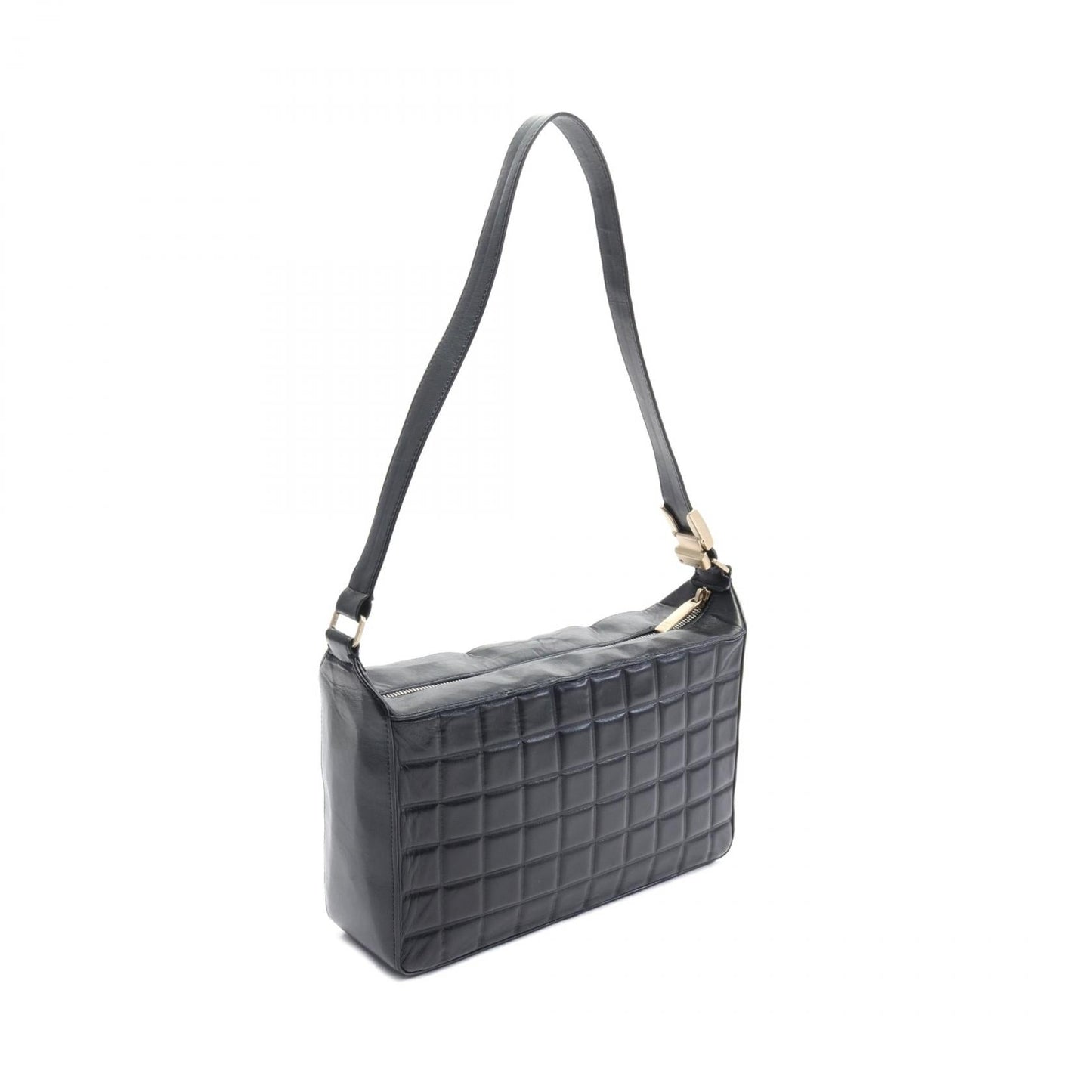 Chanel CC Chocolate Bar Bag Leather Shoulder Bag in New Condition