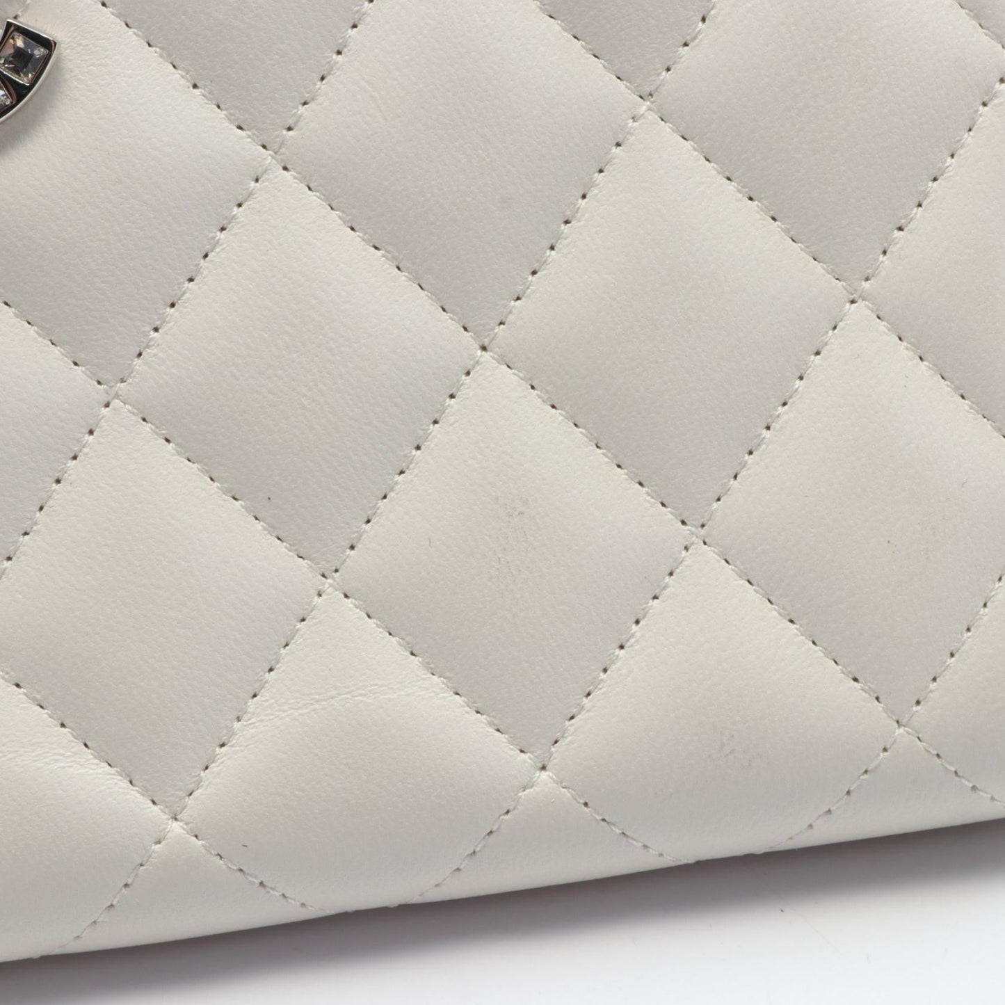 Chanel Matelasse Coco Mark Leather Wallet