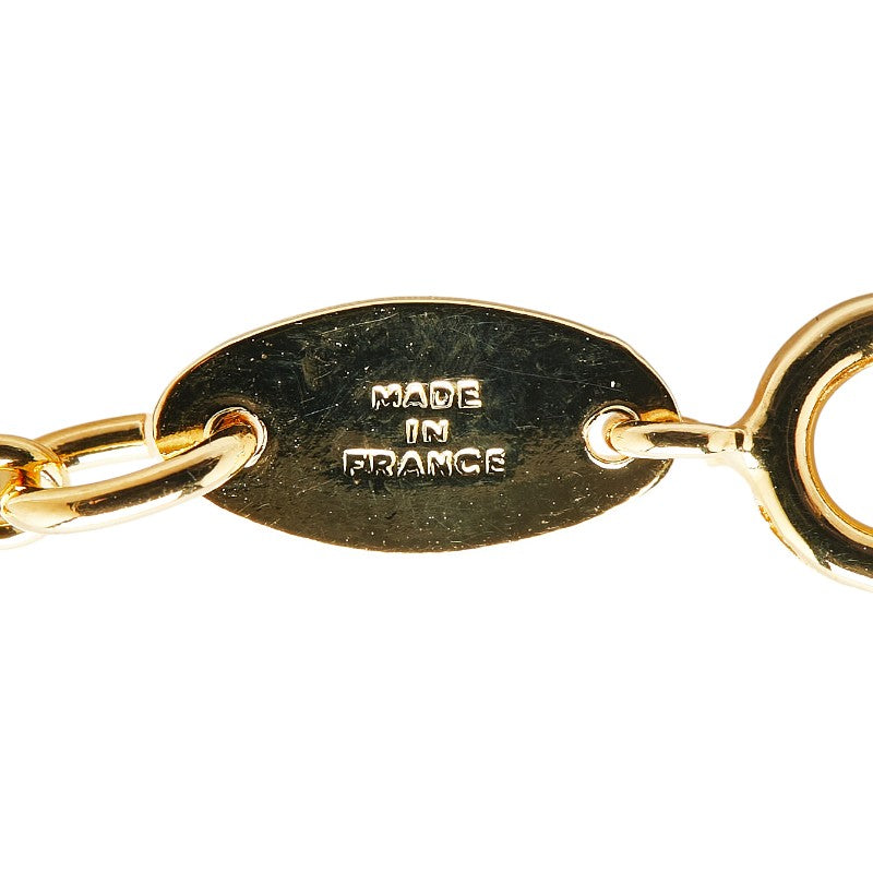 Chanel Vintage Coco Mark Necklace Gold