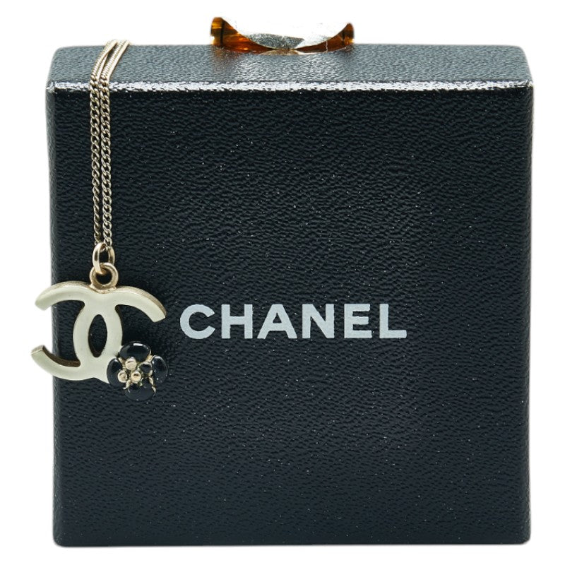Chanel Camellia Necklace Gold Plated