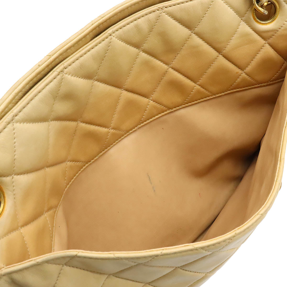 Chanel Leather Matelasse Coco Ball Chain Shoulder Tote