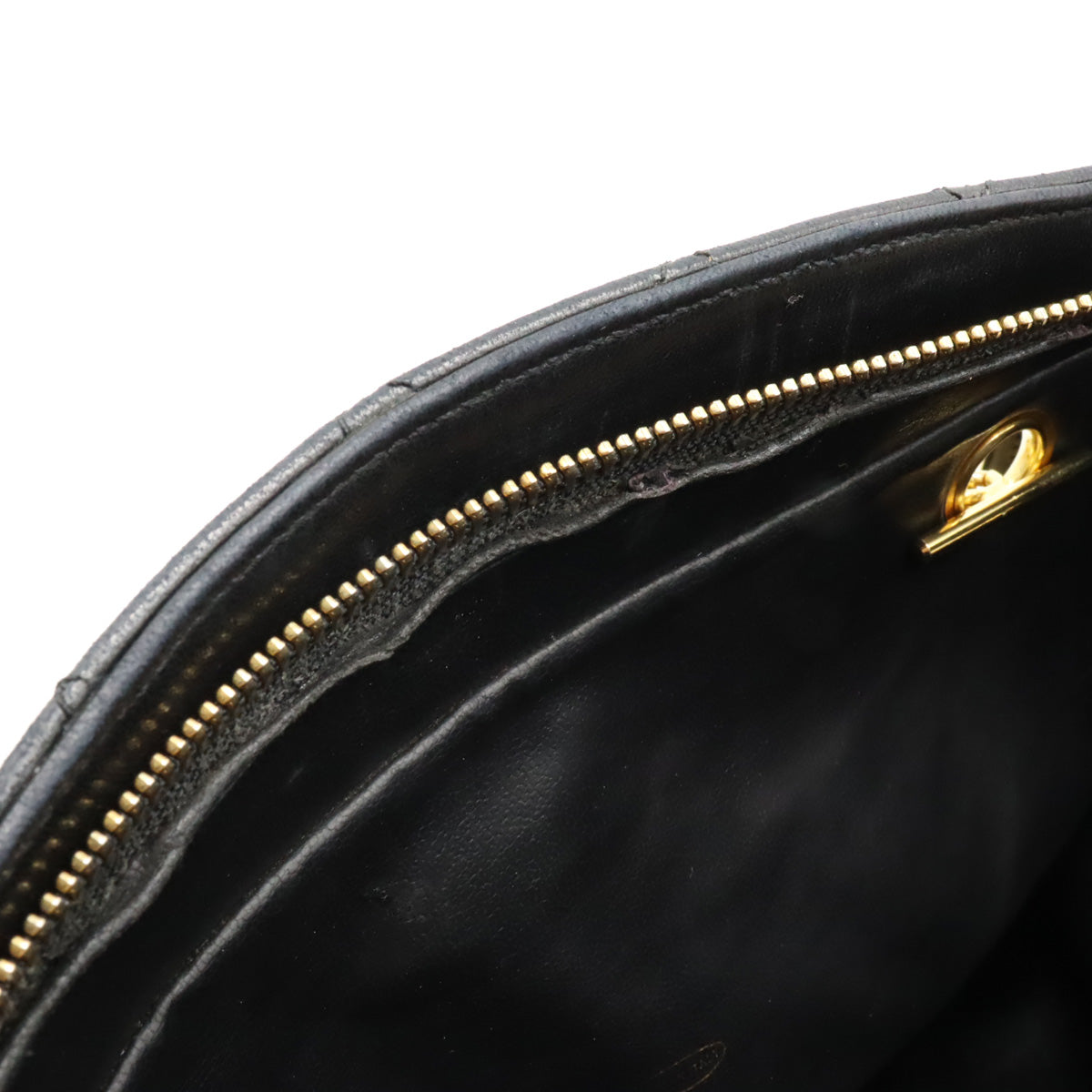 Chanel Leather Matelasse Tote Bag Shoulder Bag