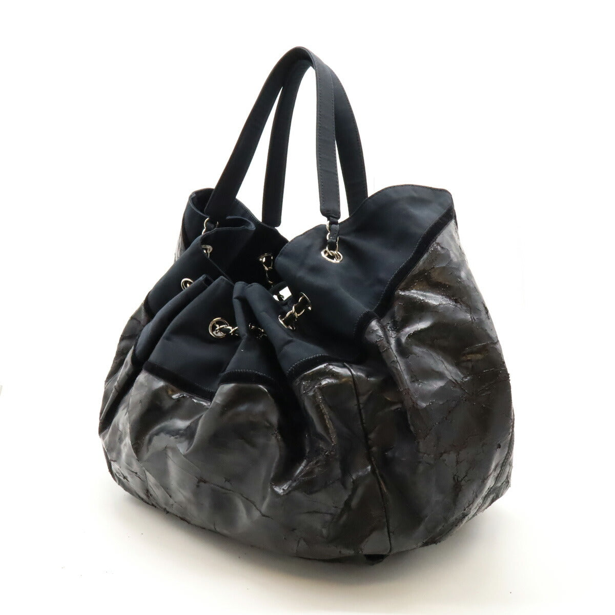 Chanel Coco Cabas Shoulder Bag Black