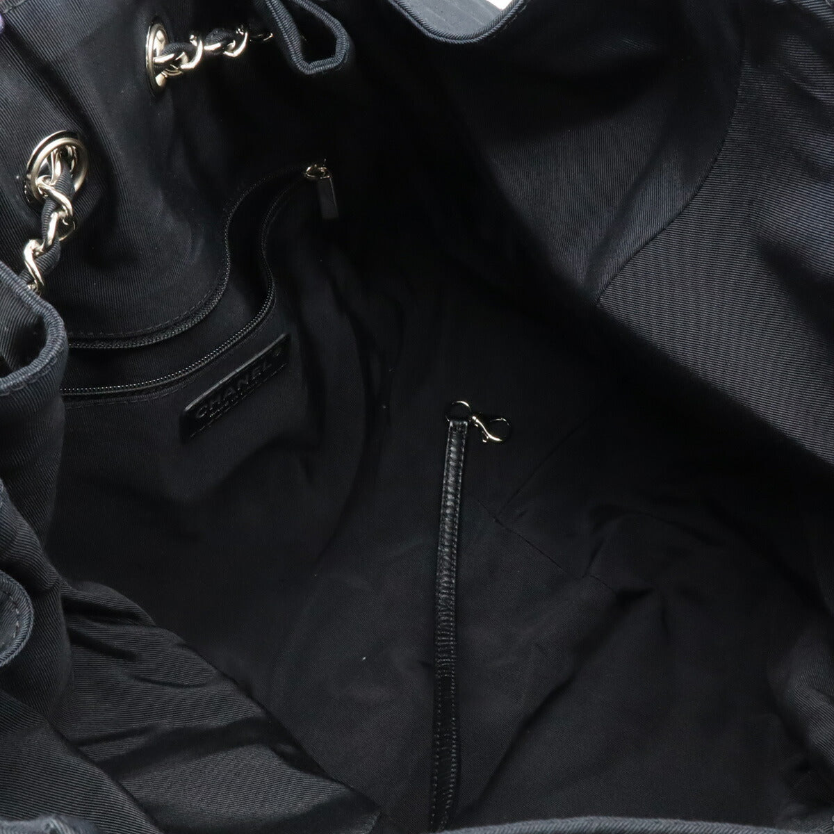 Chanel Coco Cabas Shoulder Bag Black