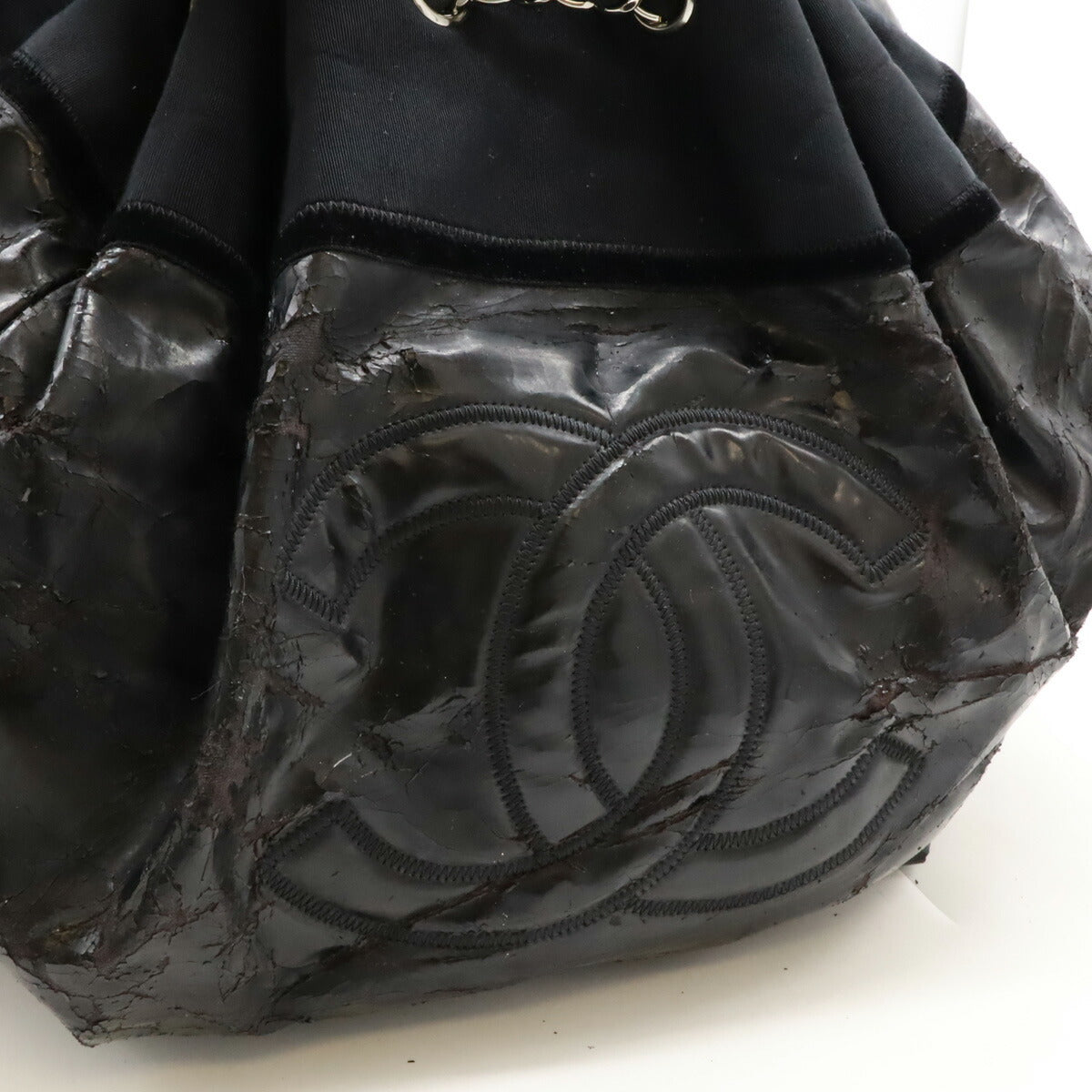 Chanel Coco Cabas Shoulder Bag Black